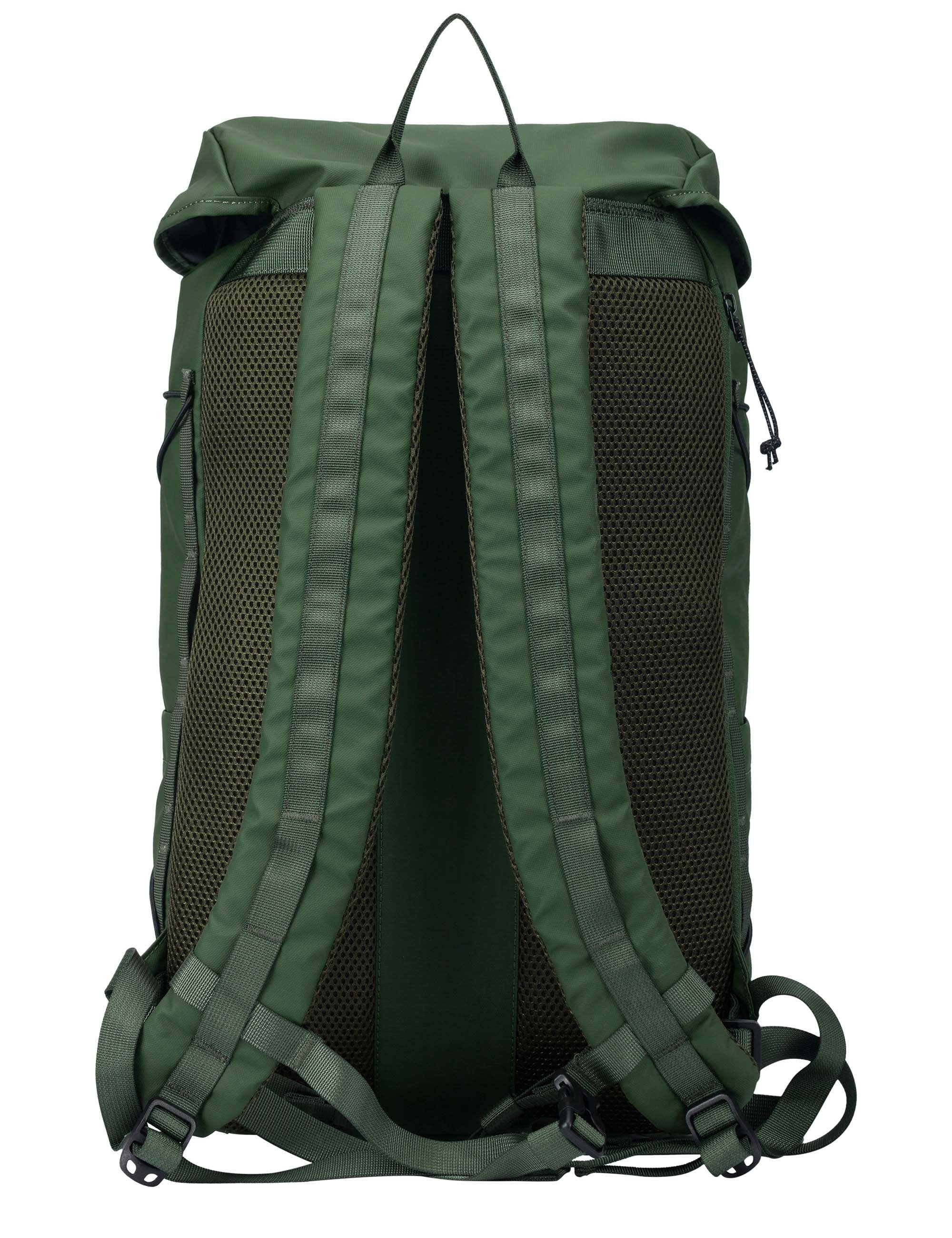 Flap Covering Side Pocket Backpack - Green - Image 2