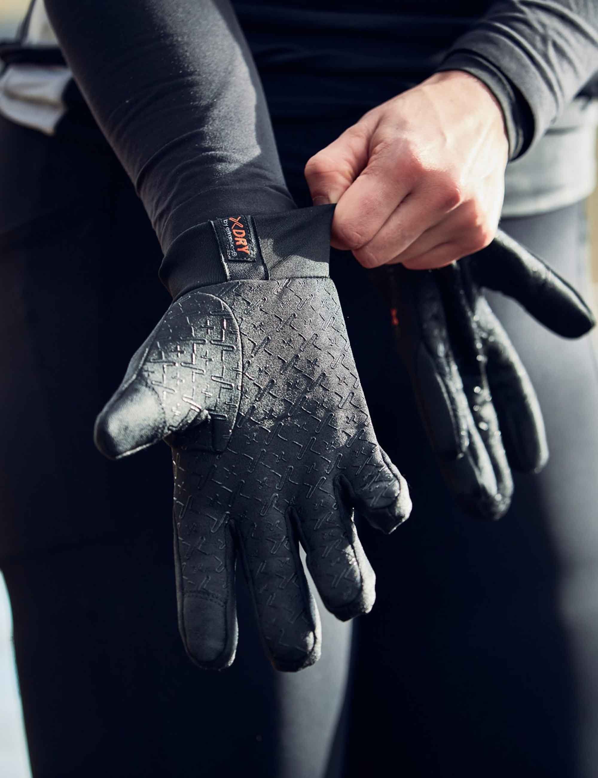 Contact Waterproof Power Liner Gloves - Black - Image 2