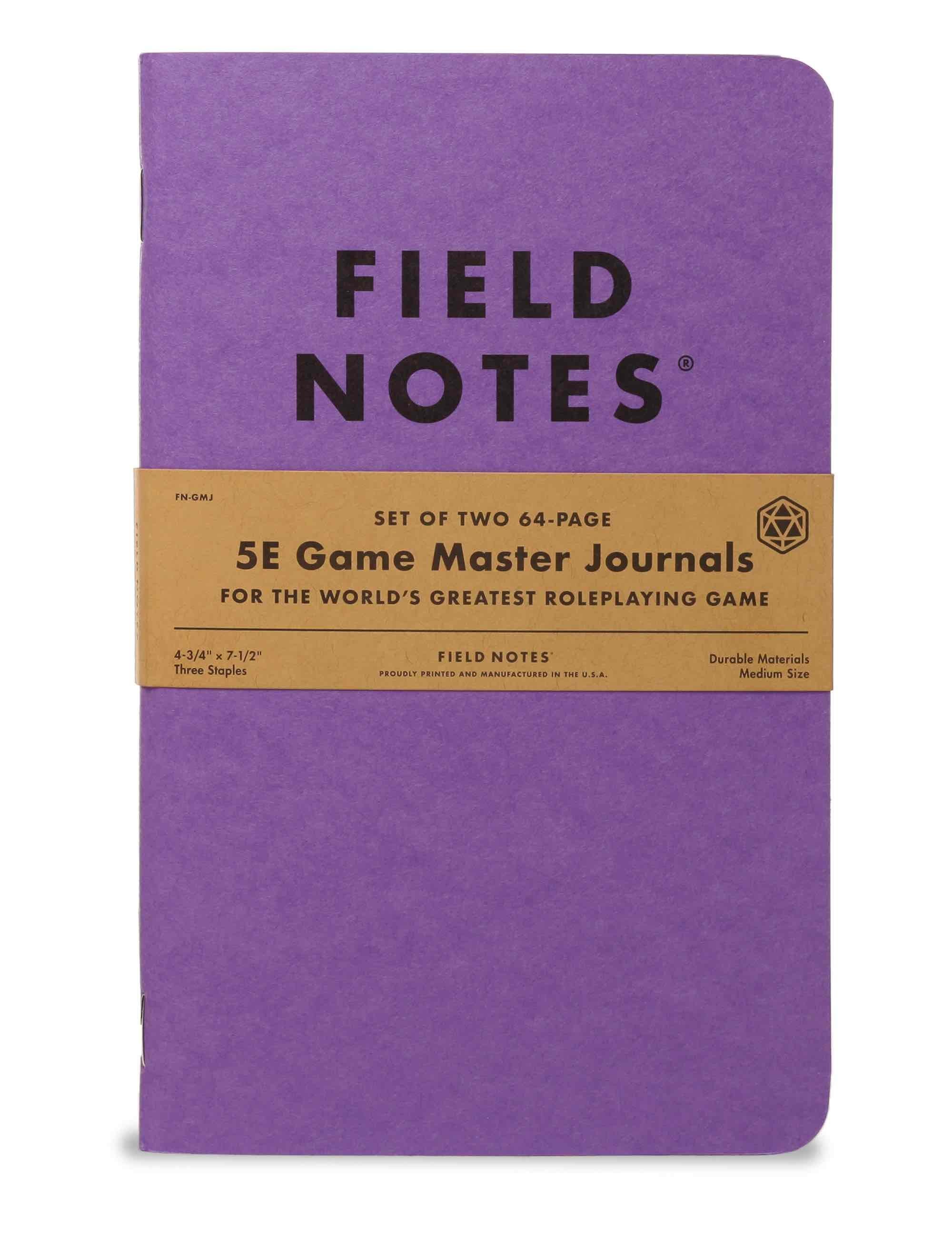 5E Gaming Journals - Game Master