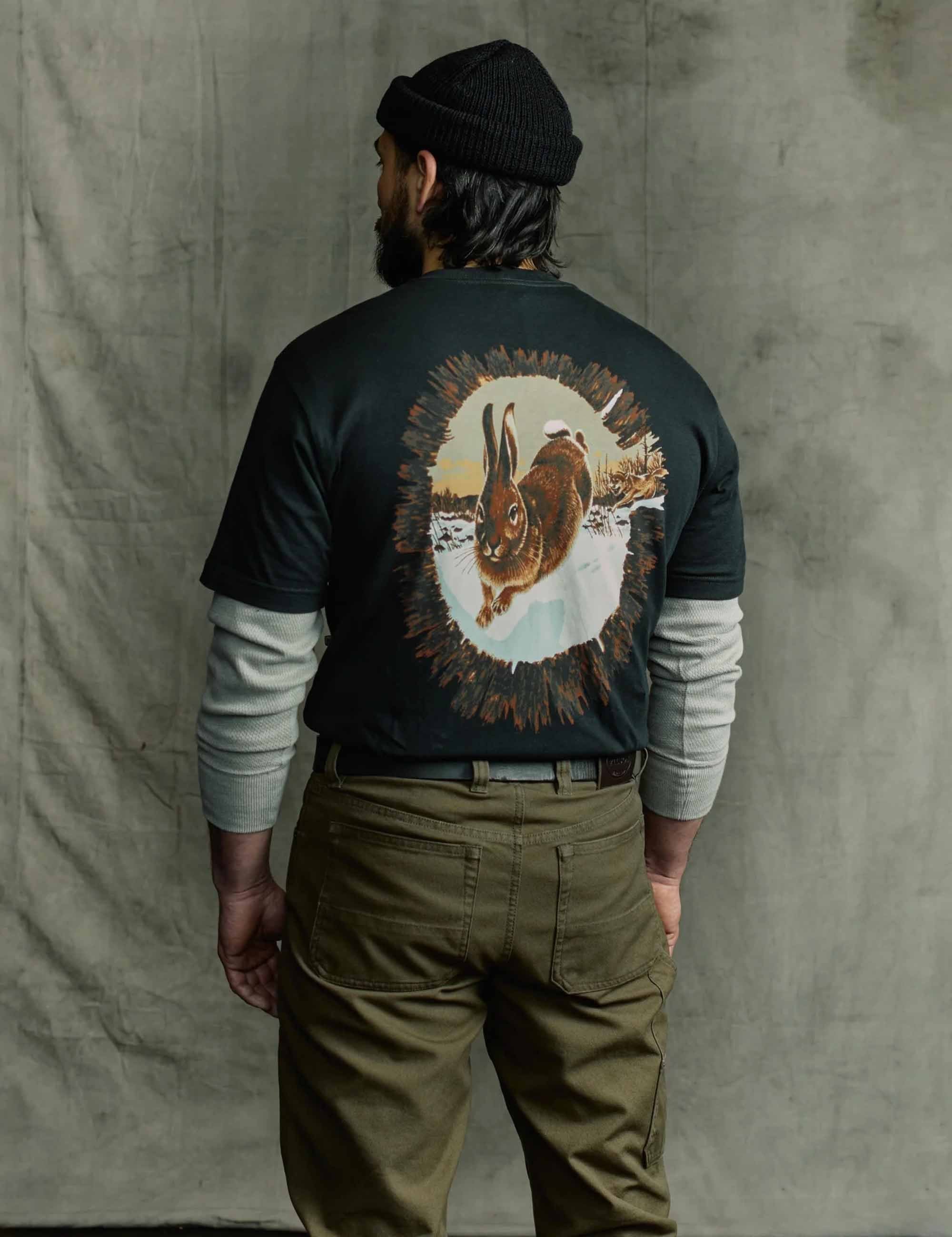 Frontier Owl Graphic T-Shirt - Partridge - Image 4