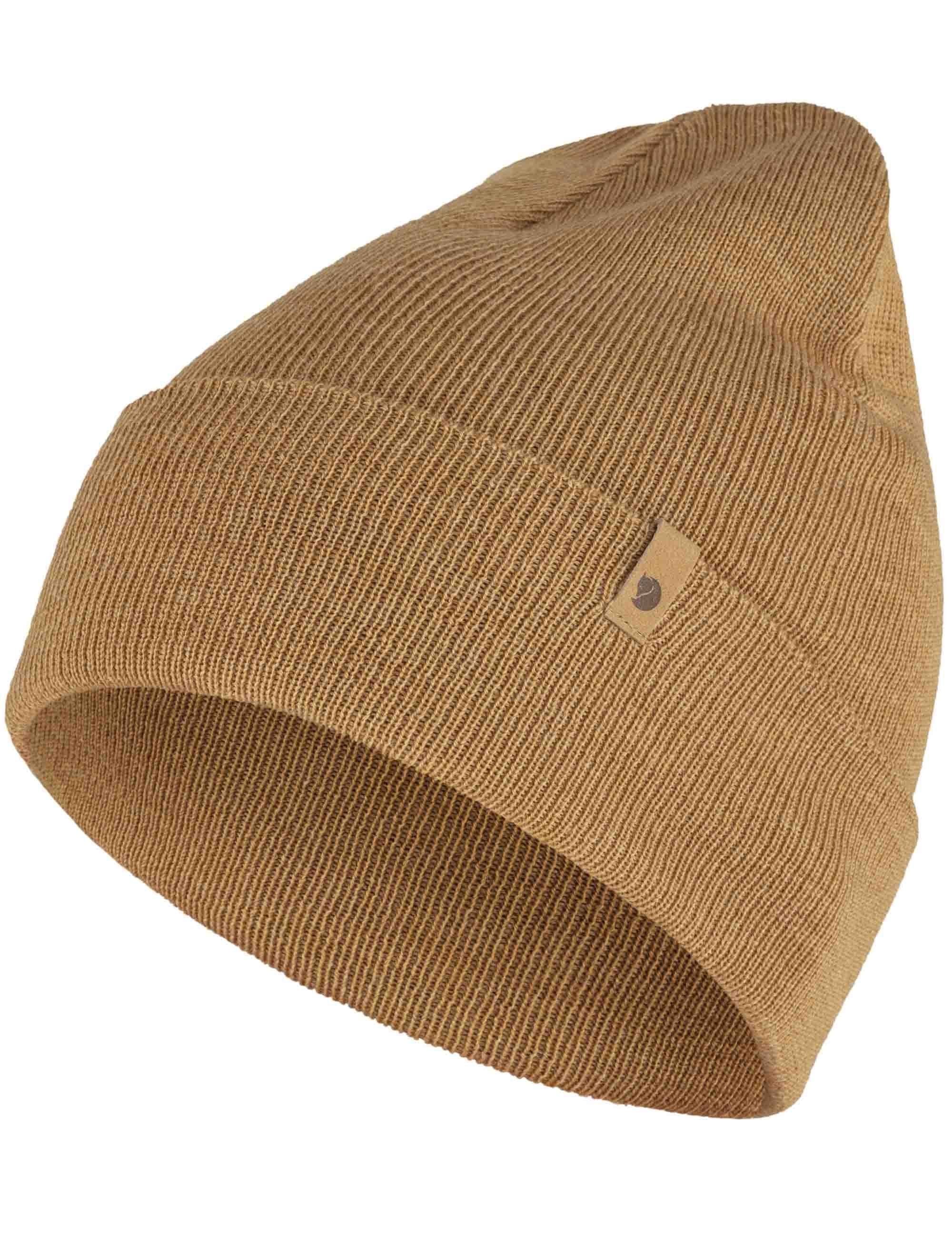 Classic Knit Beanie Hat - Buckwheat Brown - Image 2