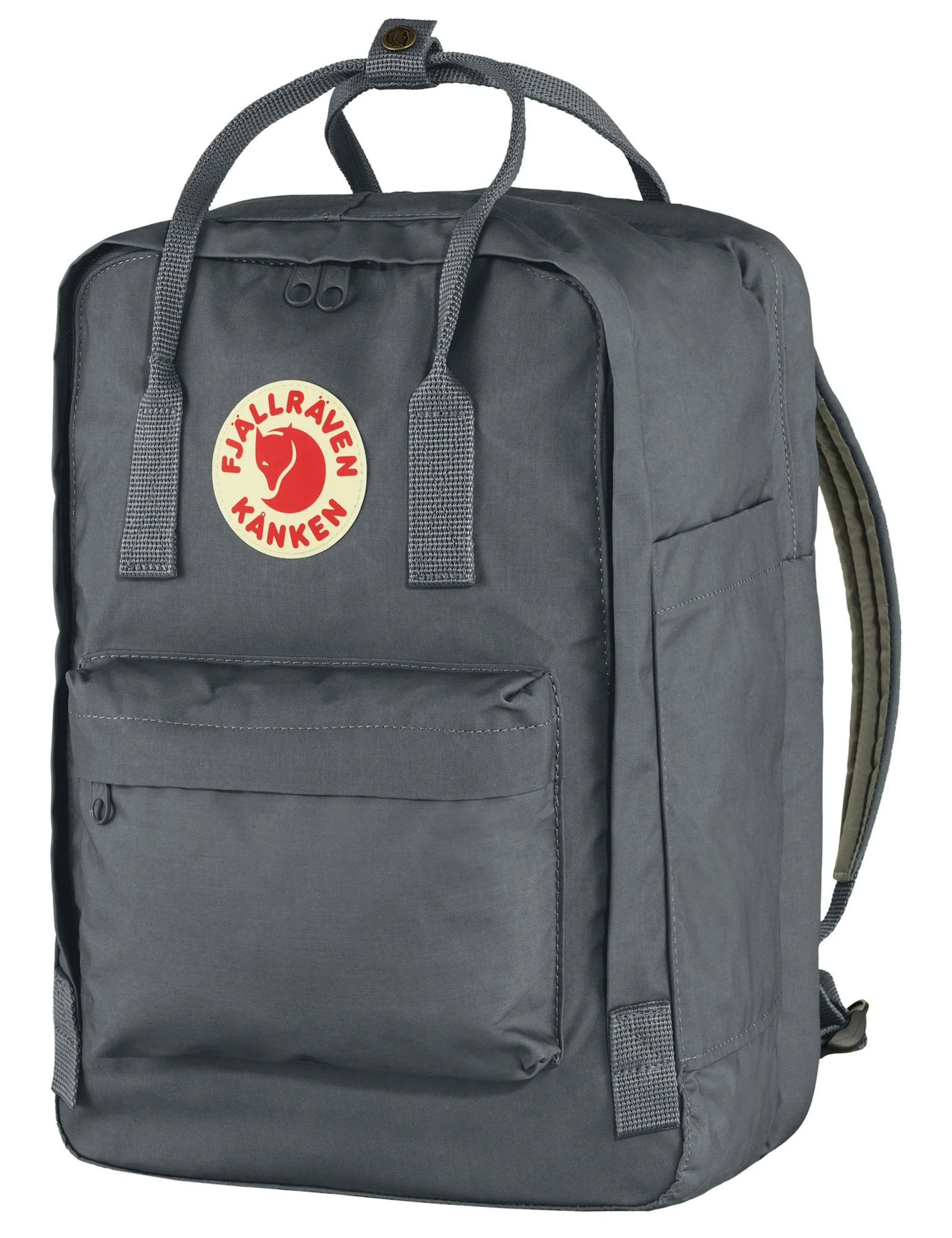Kanken Laptop Backpack 15" - Super Grey - Image 3