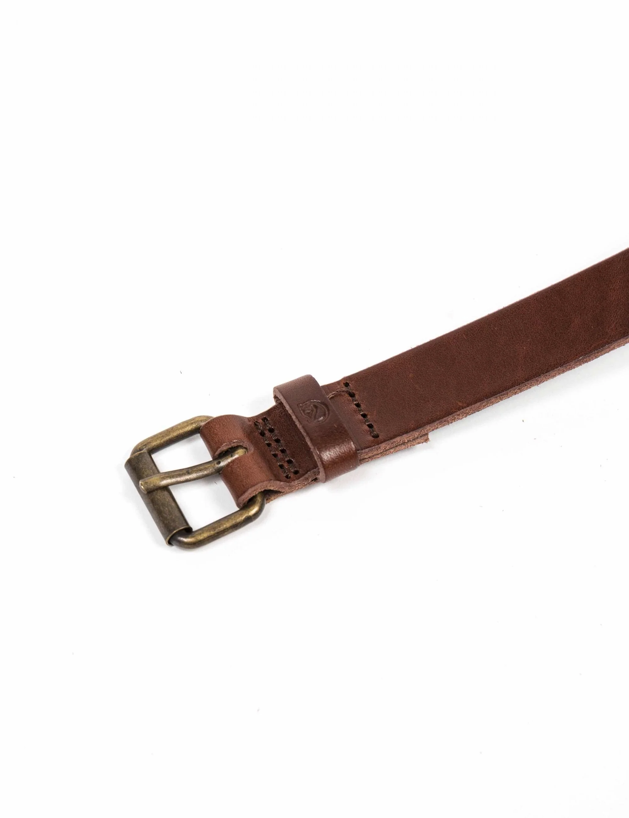 Singi 2.5cm Leather Belt - Brown - Image 3