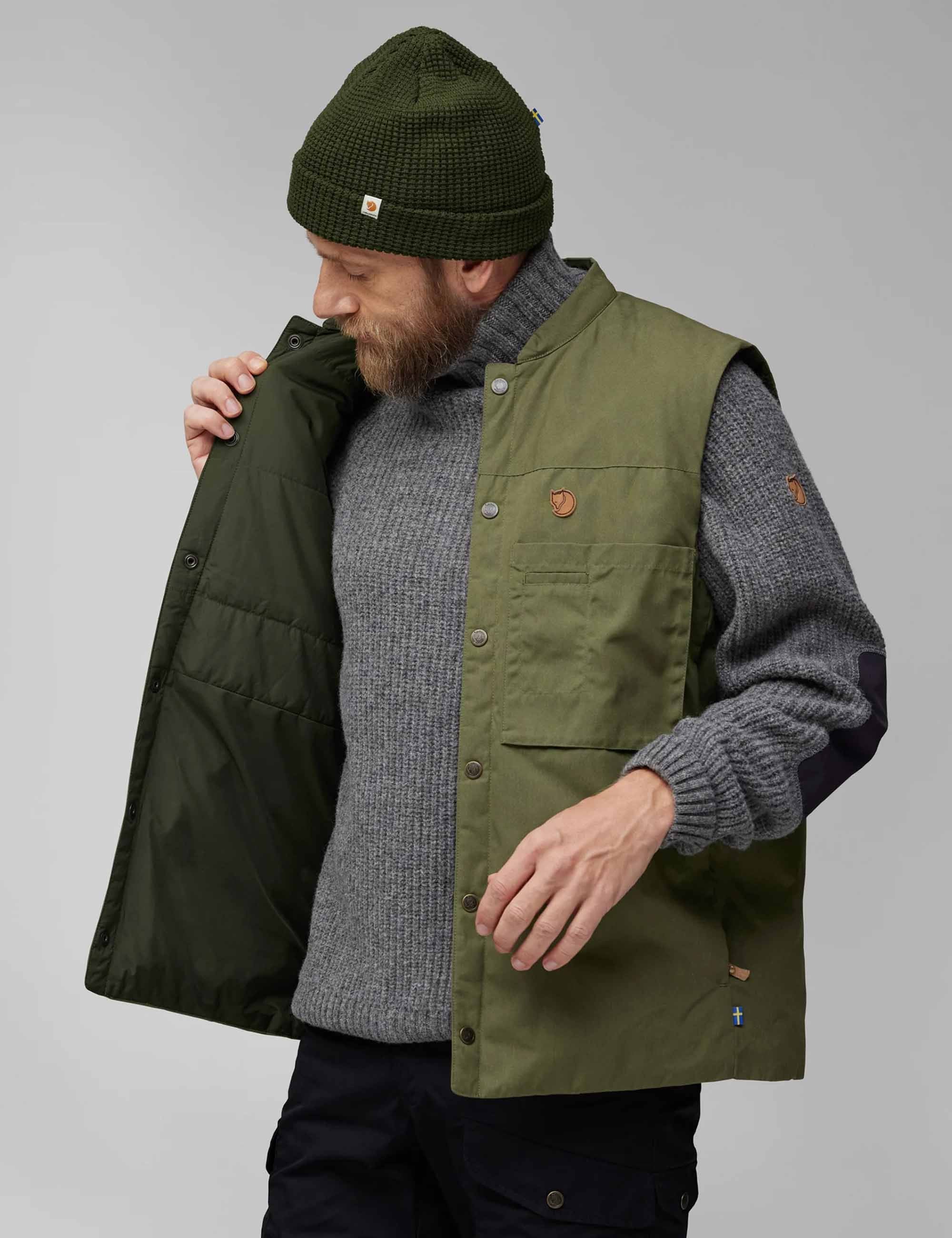 Singi Padded Vest - Laurel Green - Image 6