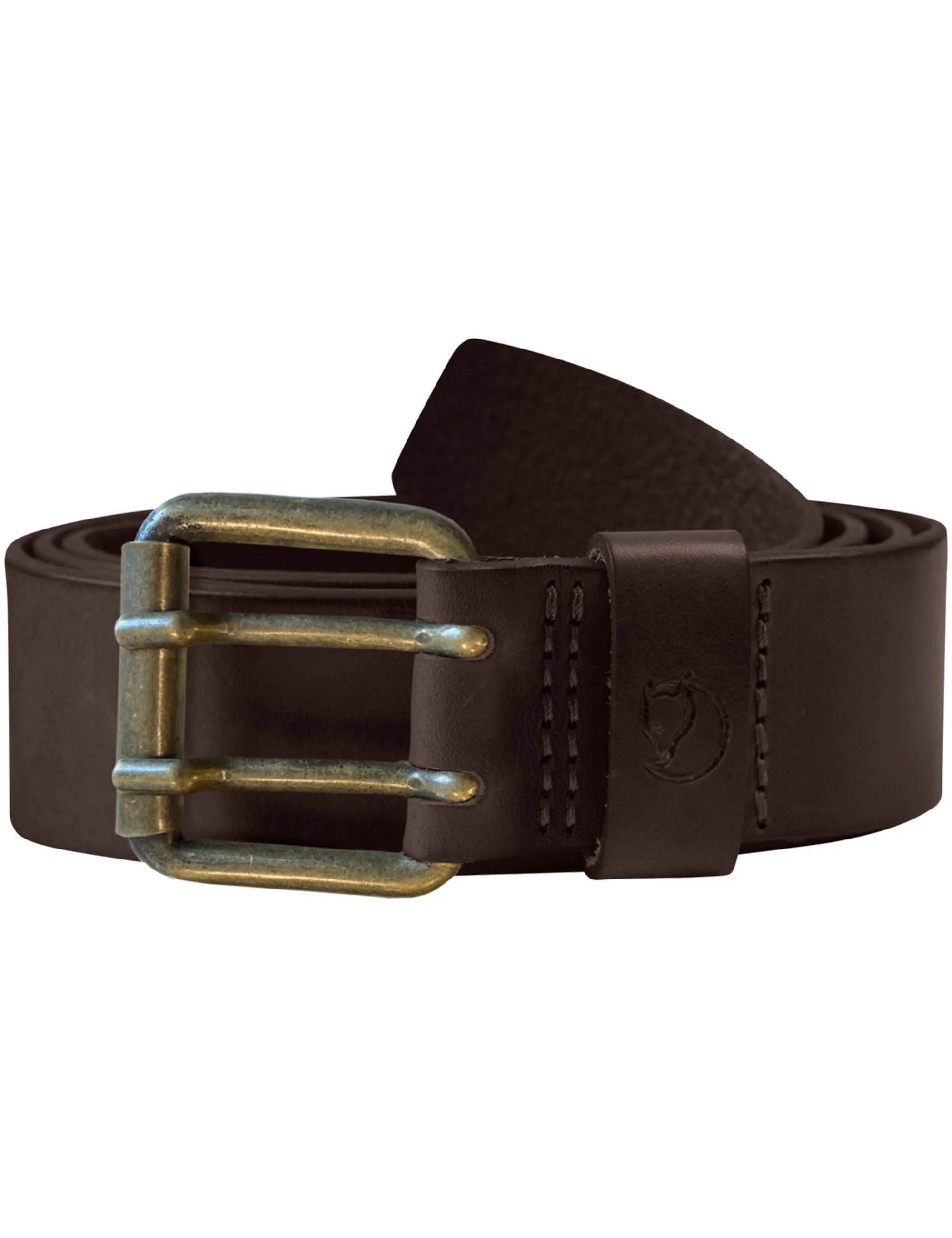 Singi Two-Pin Leather Belt - Brown