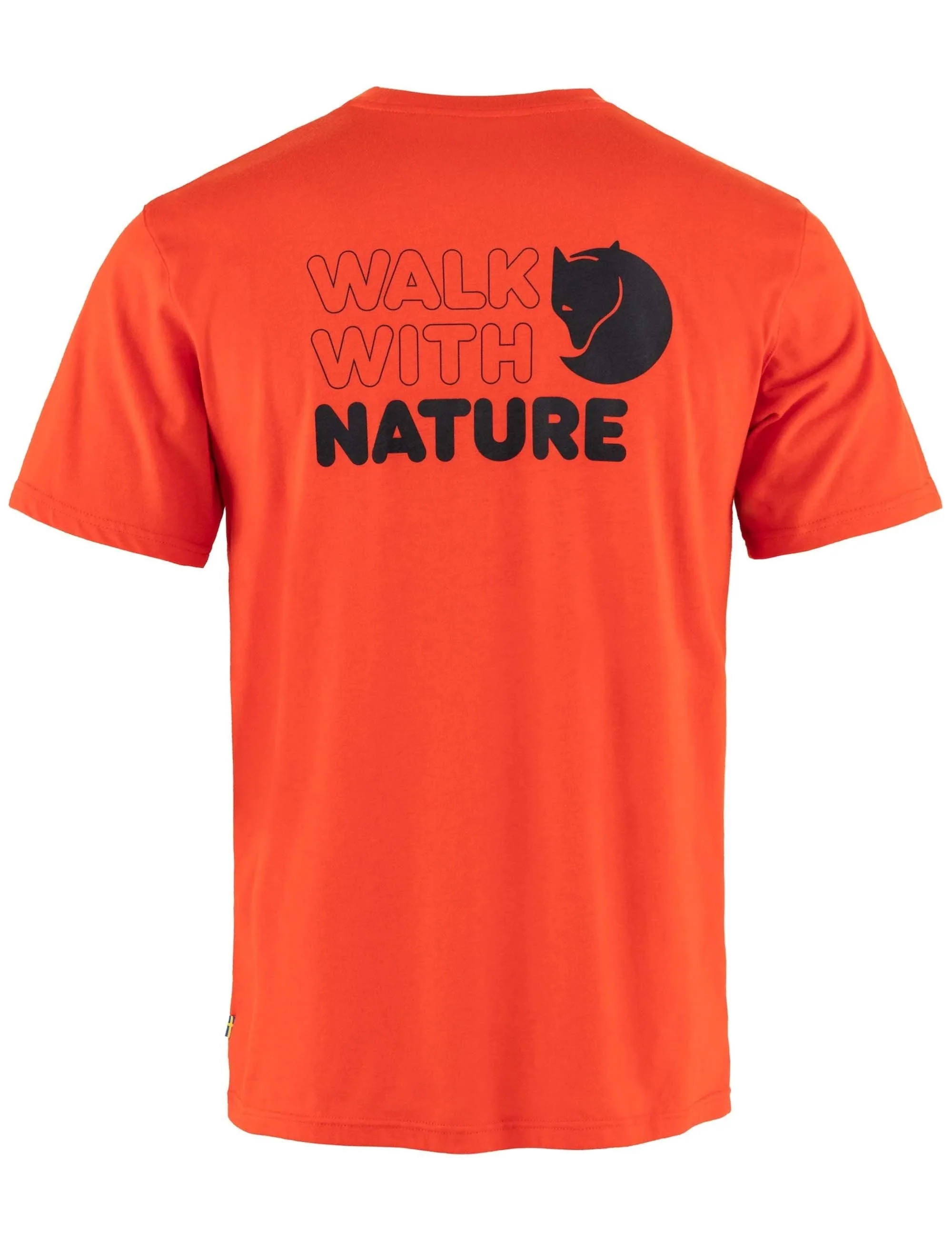Walk With Nature T-Shirt - Flame Orange