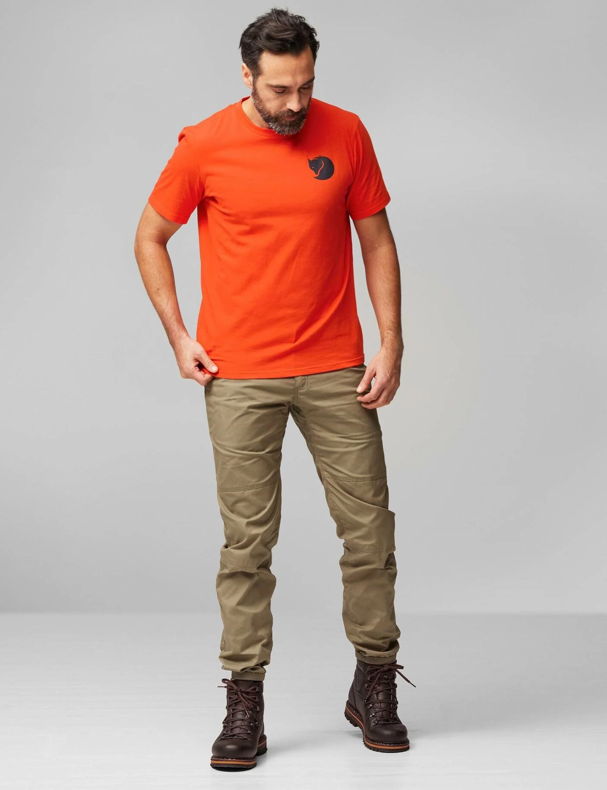 Walk With Nature T-Shirt - Flame Orange - Image 3