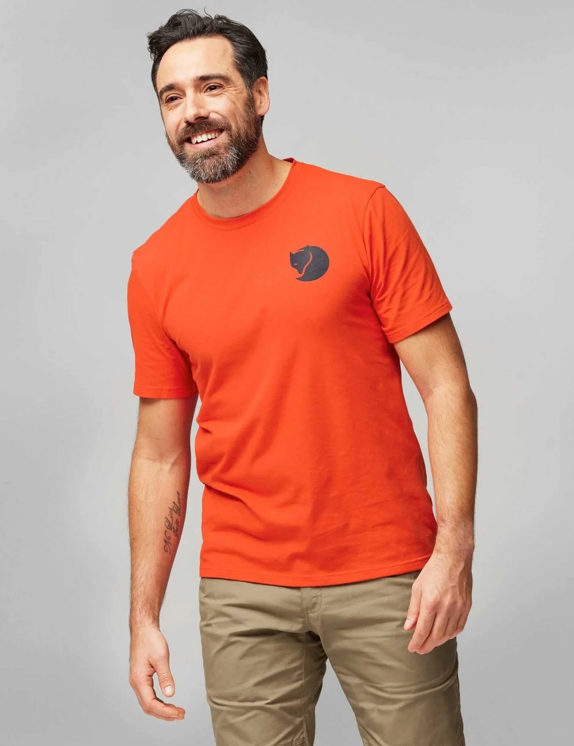 Walk With Nature T-Shirt - Flame Orange - Image 4