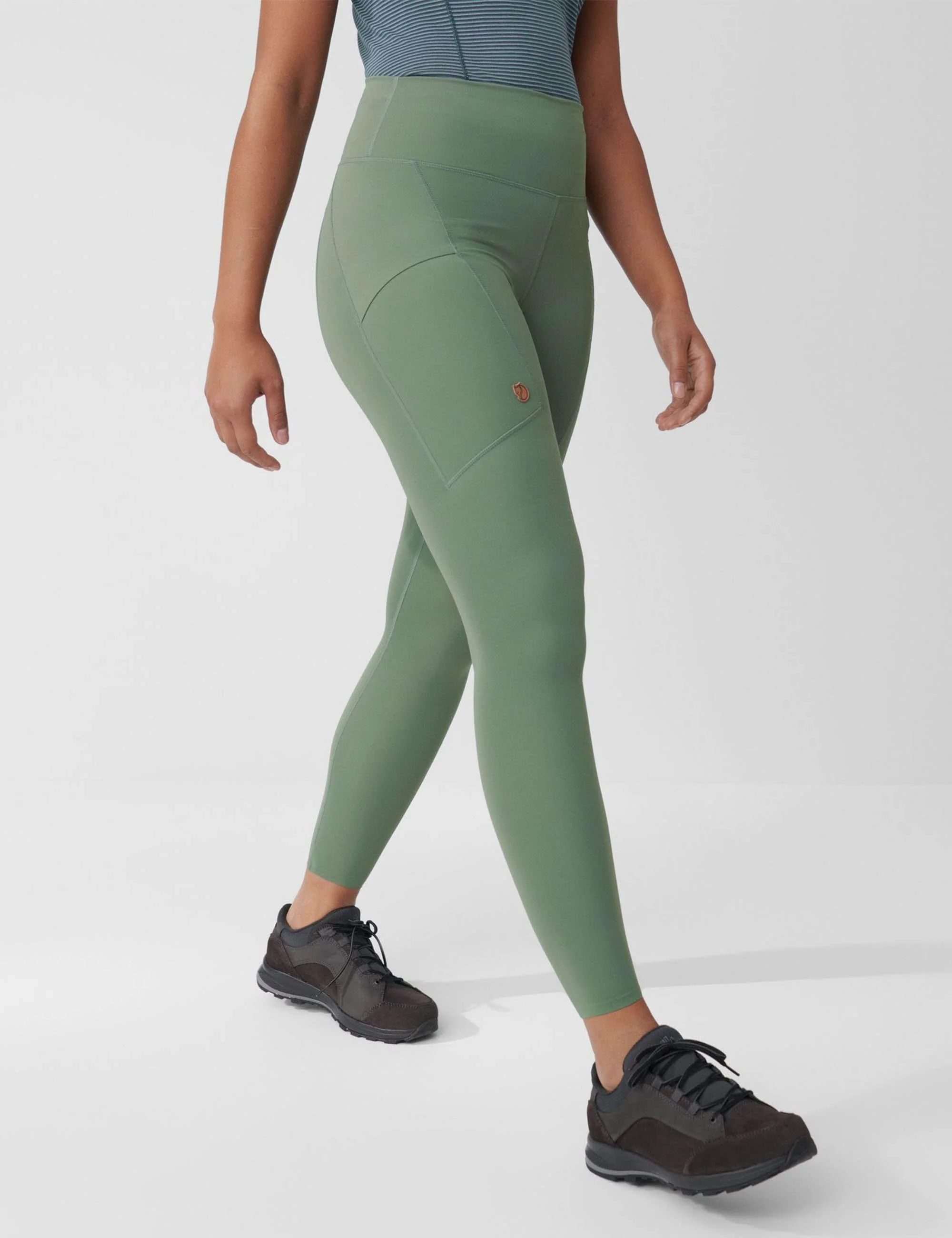 Women's Abisko Tights - Patina Green - Image 3