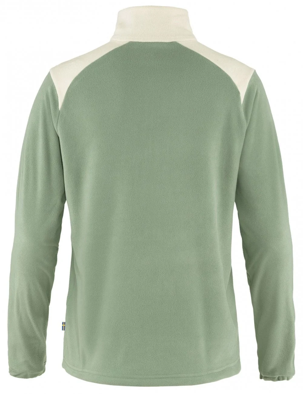 Women's Vardag Lite Fleece Half Zip - Sage Green-Chalk White - Image 2