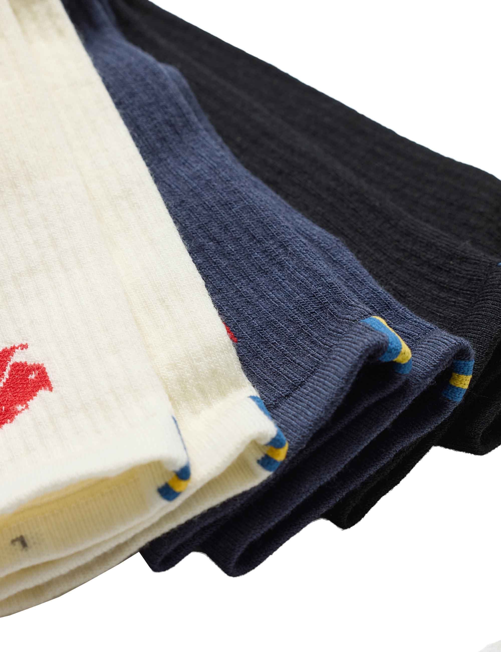 Wool Sock - Black - Image 3