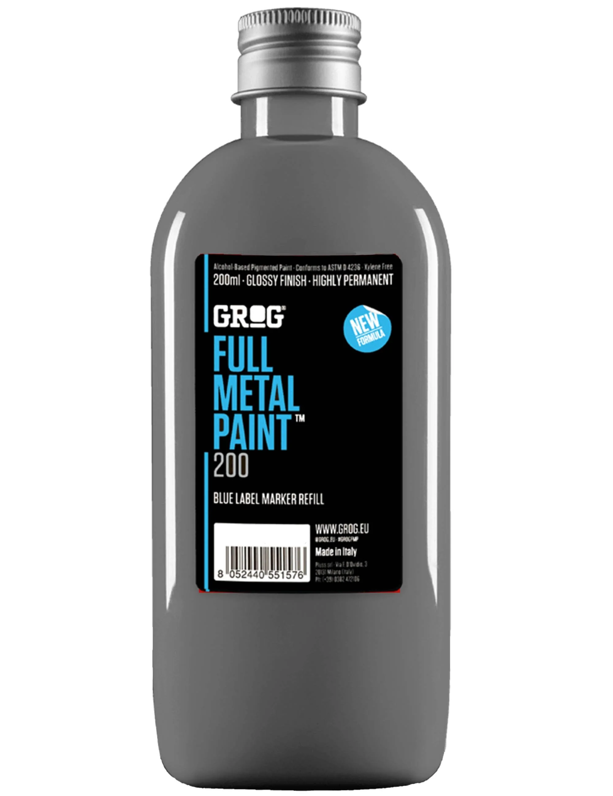 Full Metal Paint Refill 200ml - Orbitory Green
