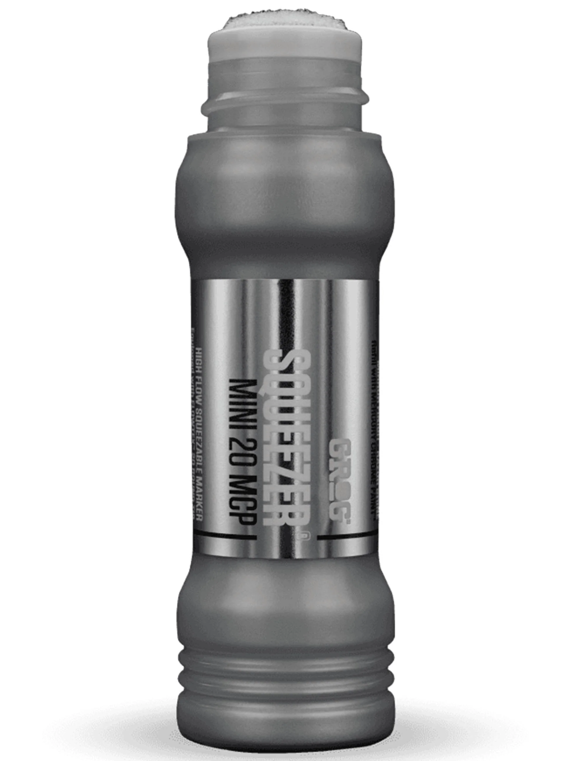 Mercury Chrome Paint Squeezer Marker 20mm - Hyper Chrome