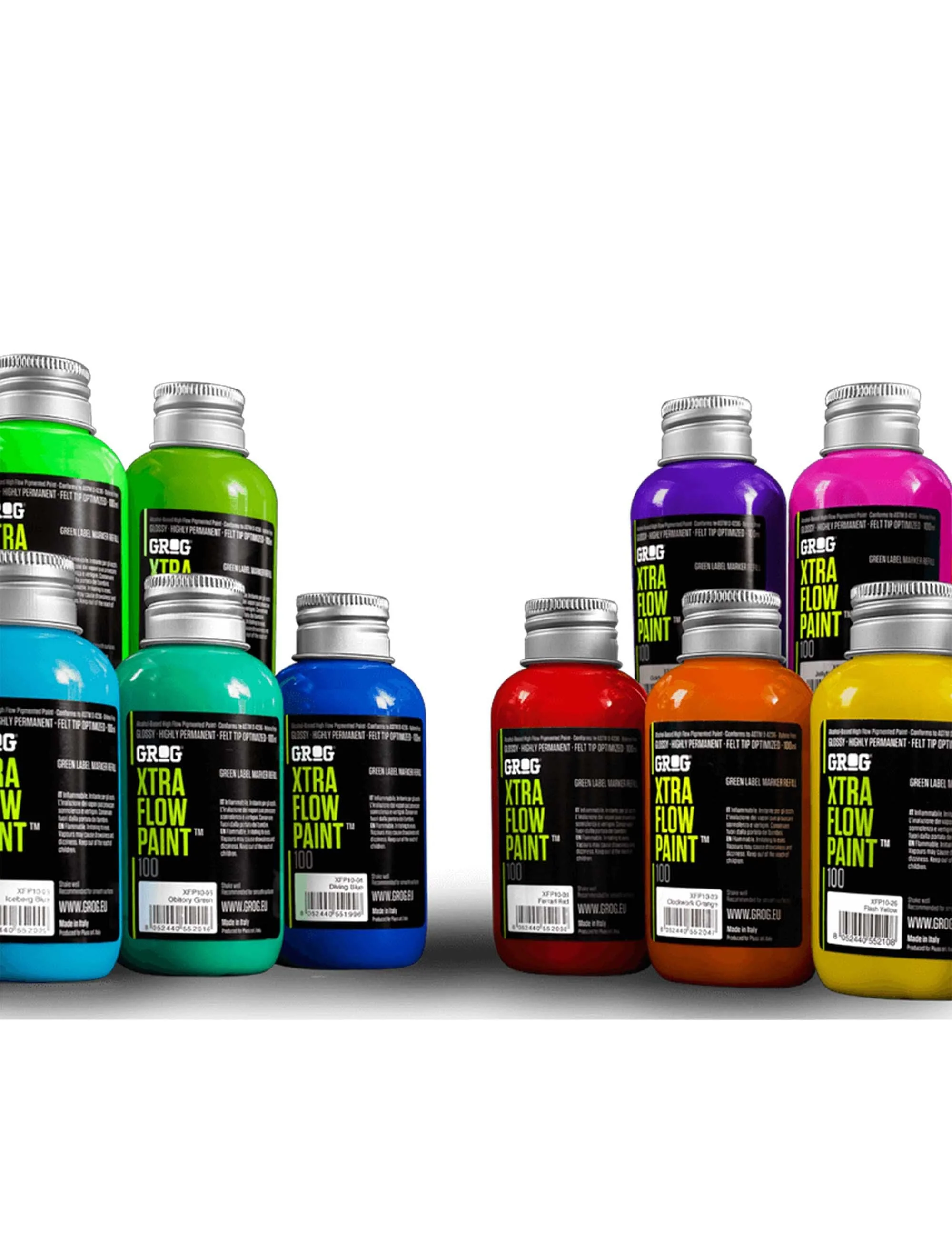 XFP Paint Refill 100ml - Burning Chrome - Image 3
