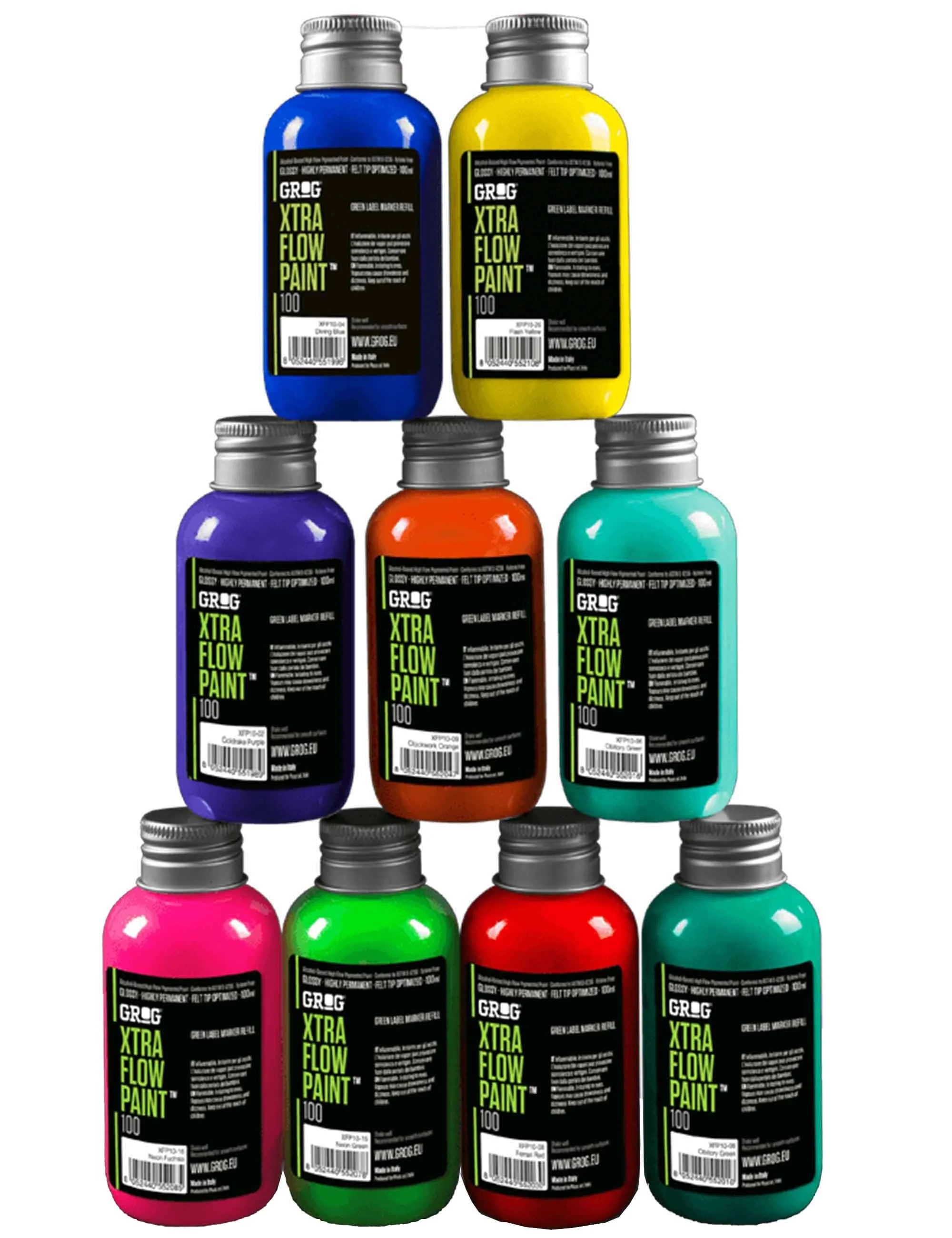 XFP Paint Refill 100ml - Burning Chrome - Image 4