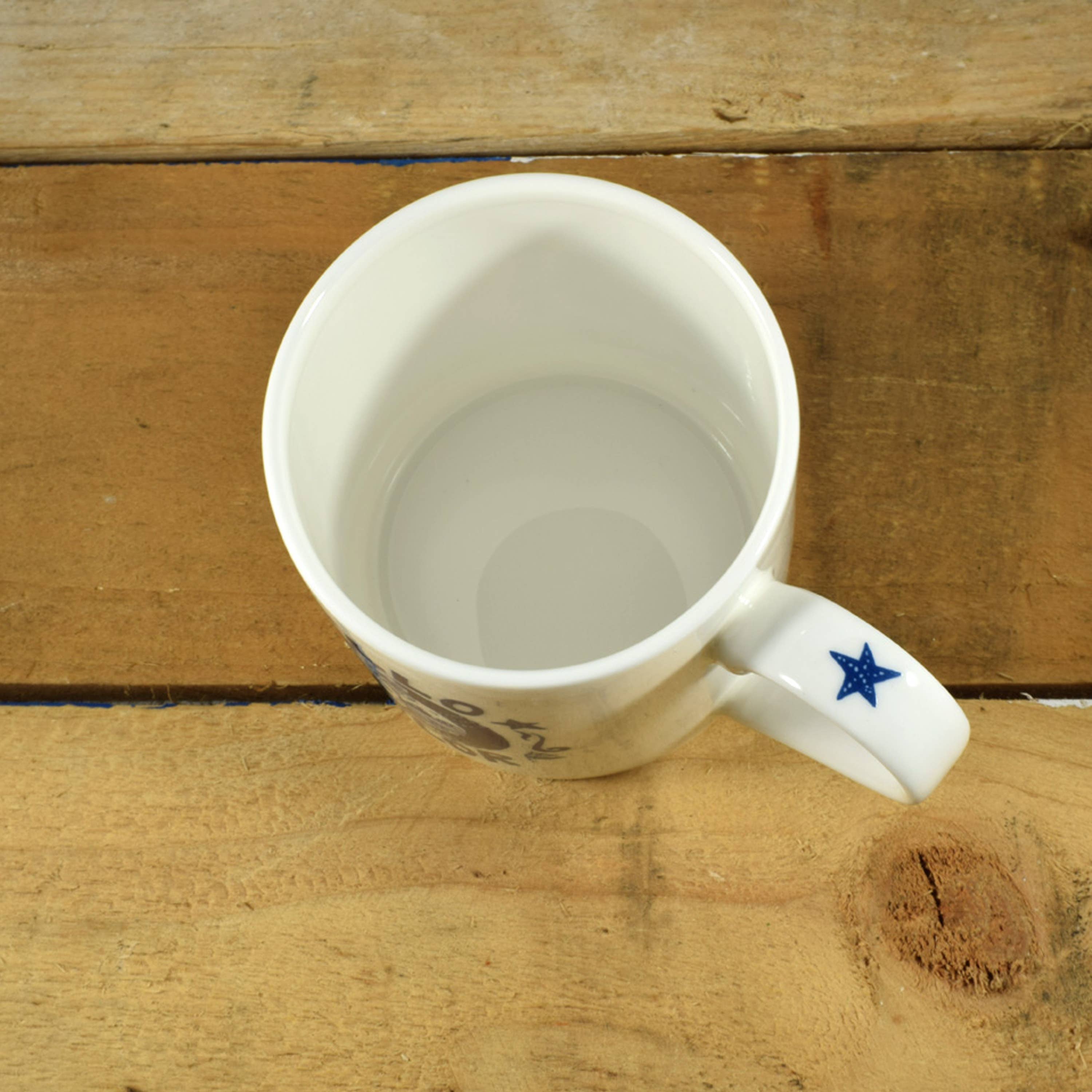 Hello Sailor Hand Decorated Bone China Mug - Image 3