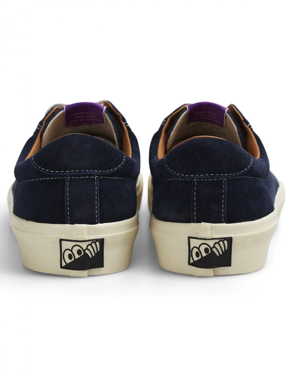 VM001 Suede Lo Trainers - Blue/White - Image 3