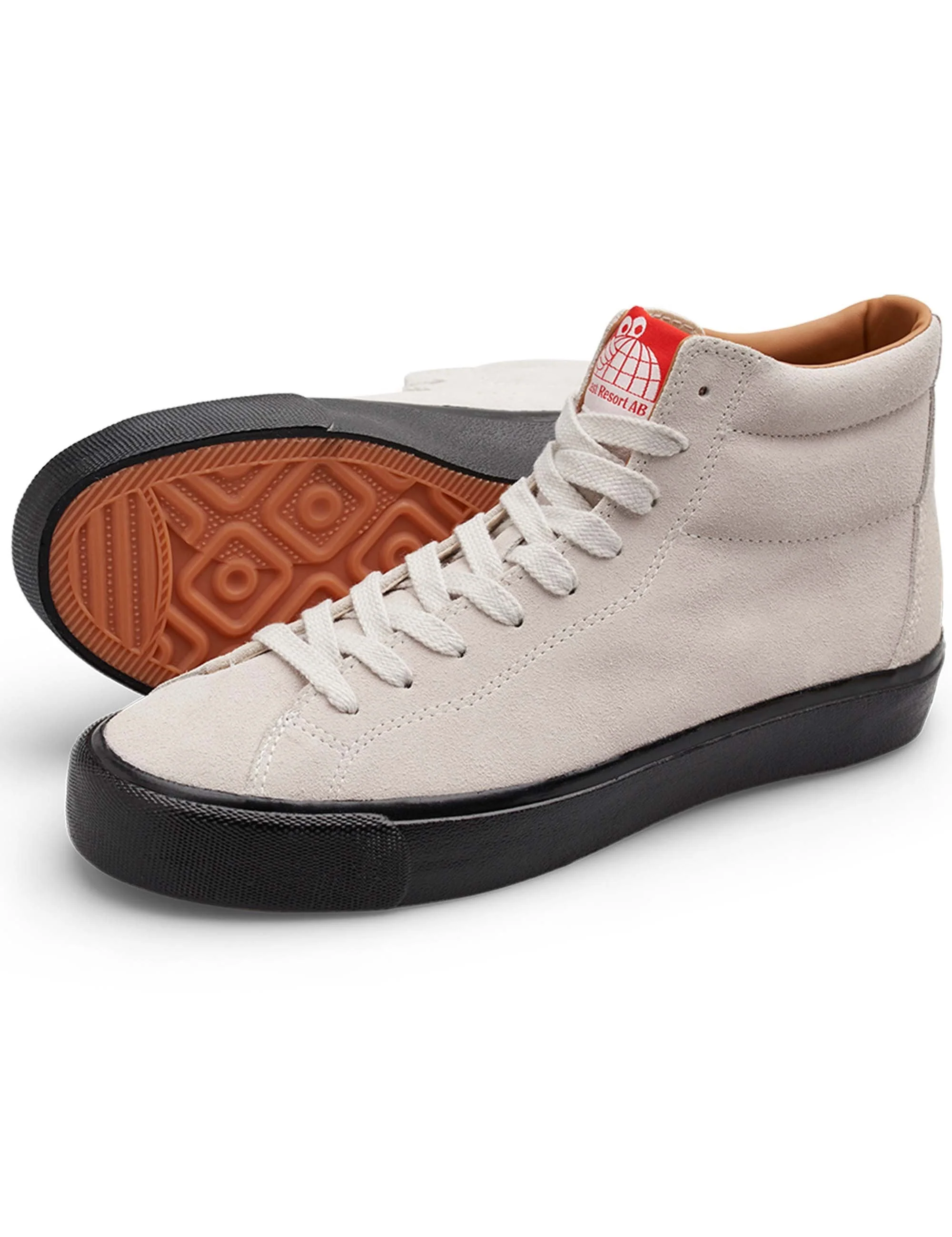 VM003 Suede Hi Shoes - White/Black - Image 2