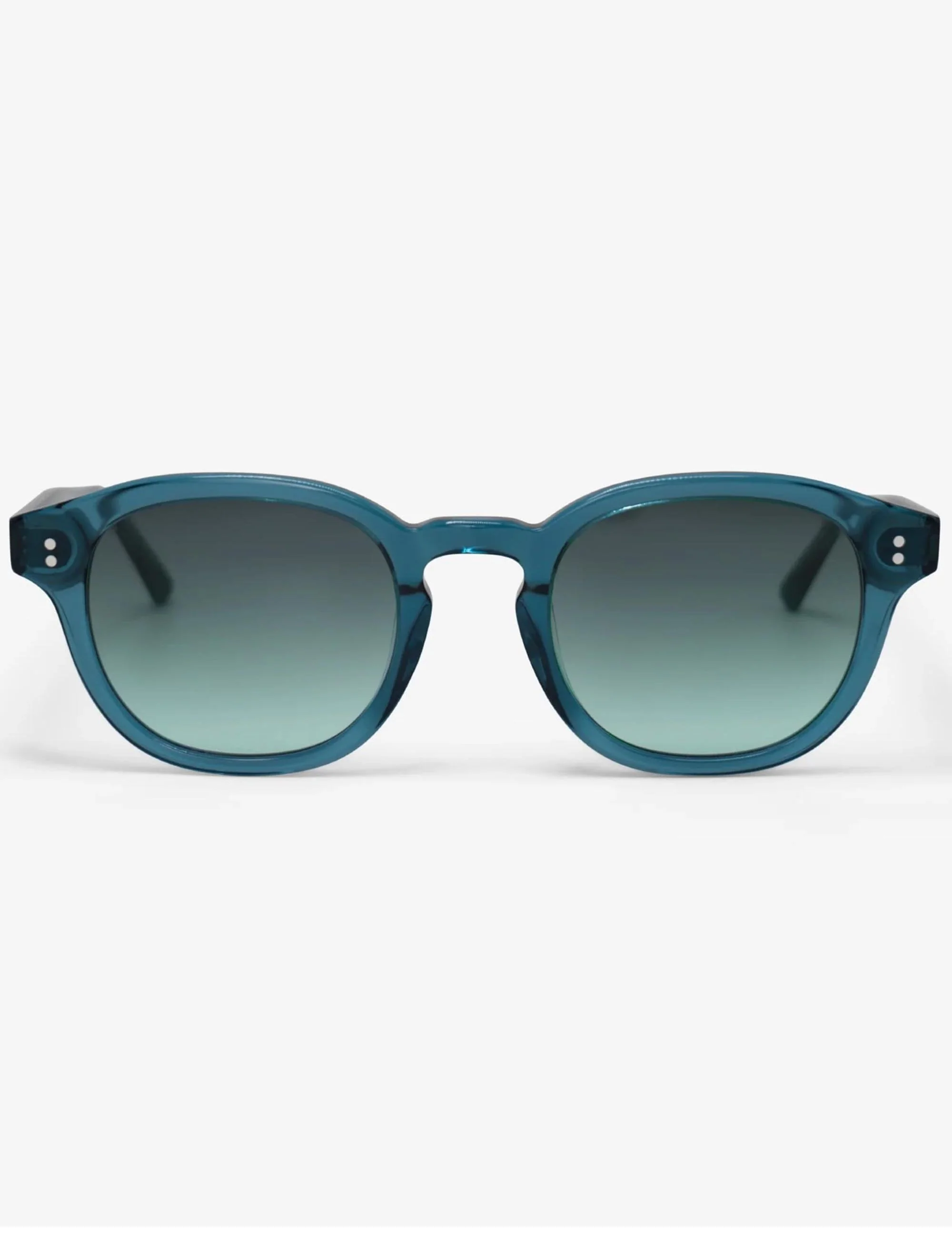 Billie Sunglasses - Turquoise/Gradient Green - Image 3