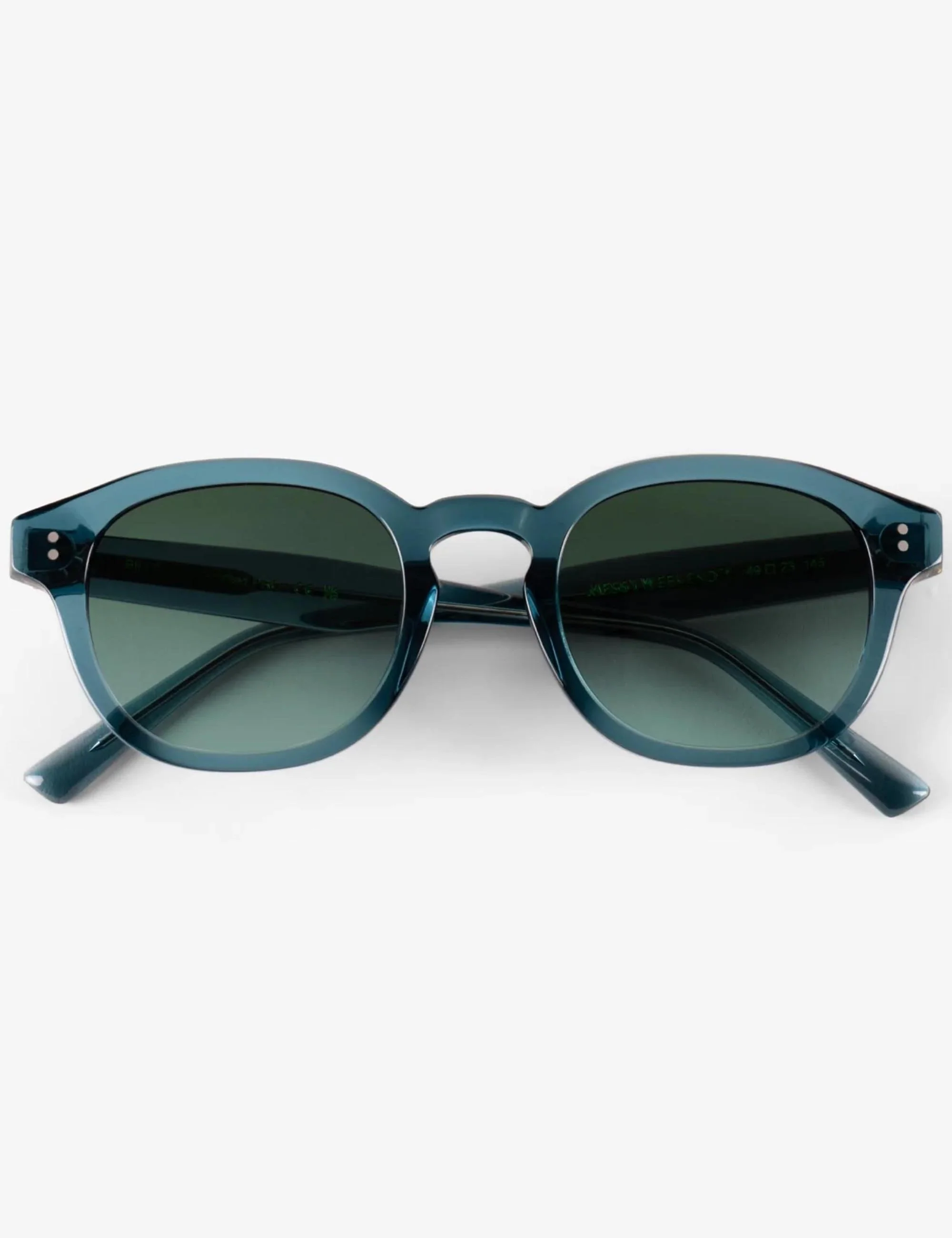 Billie Sunglasses - Turquoise/Gradient Green - Image 5