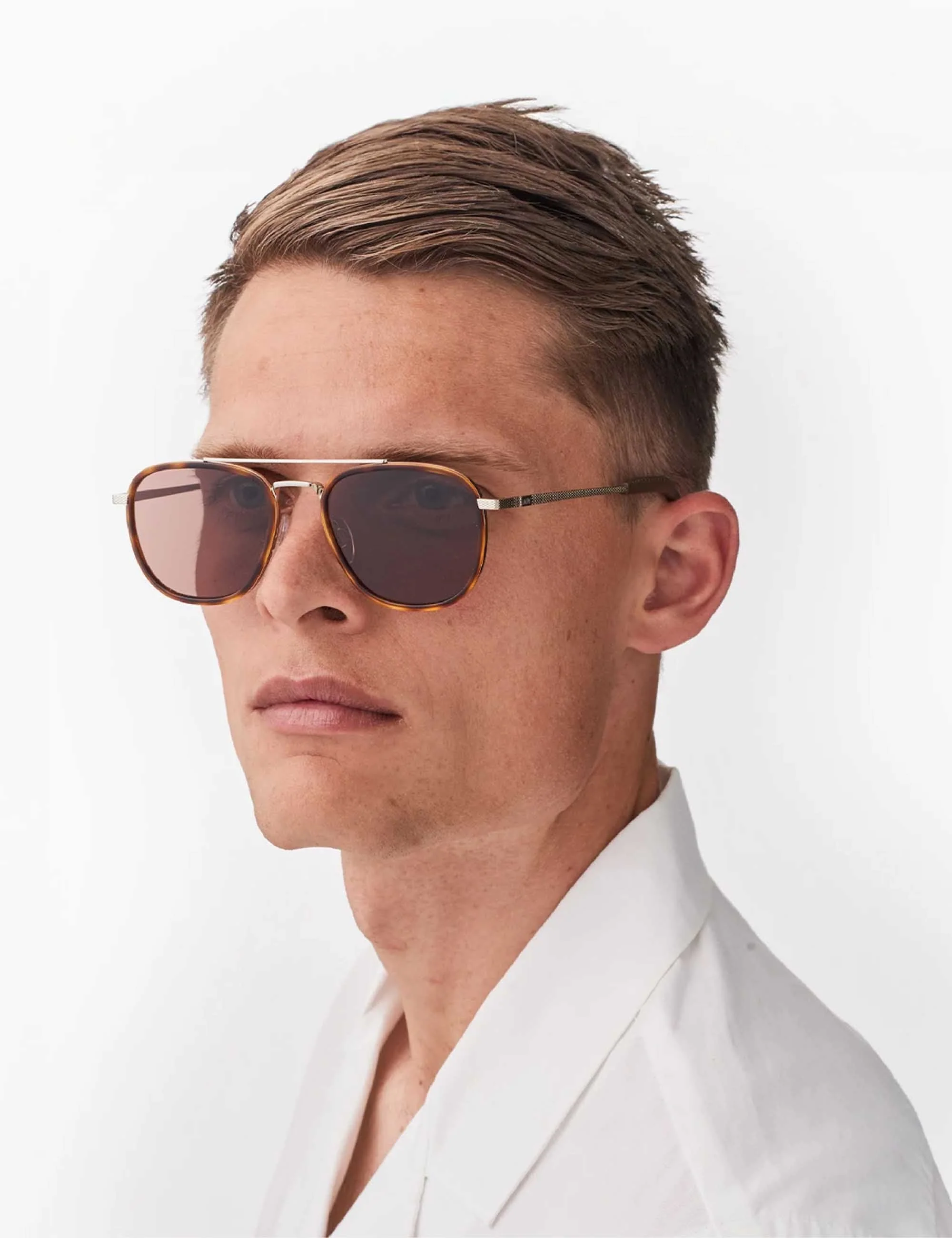 Quentin Sunglasses - Gold/Brown - Image 2