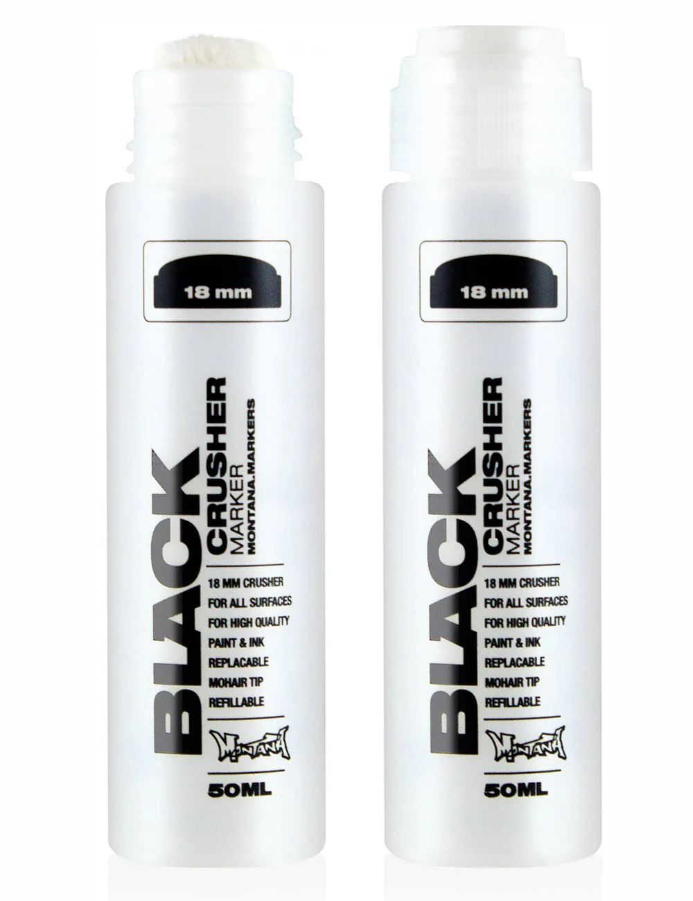Empty Marker Pen - 18mm Crusher (50ml)