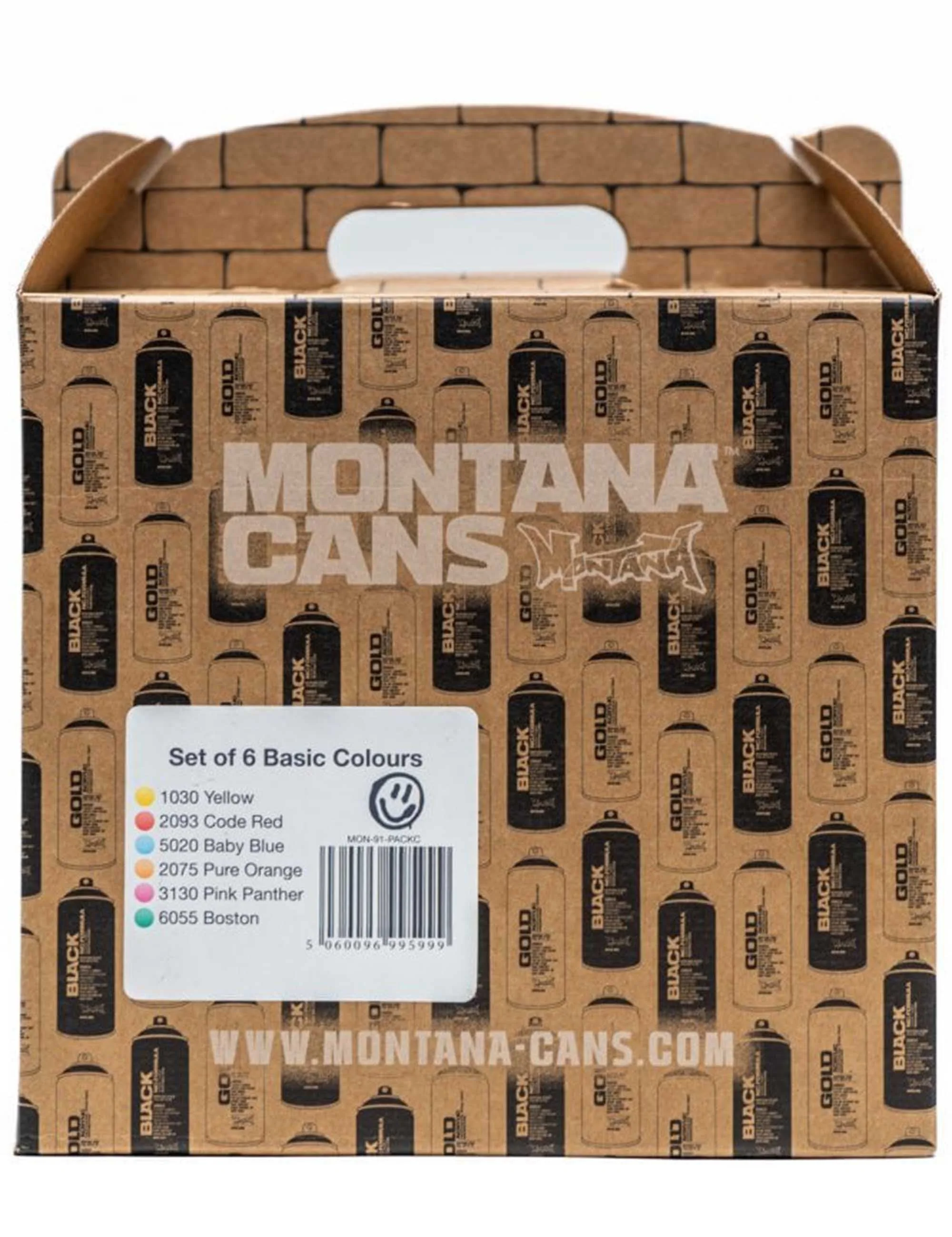 Spray Paint 400ml Box Set - Basic Colours - Image 2
