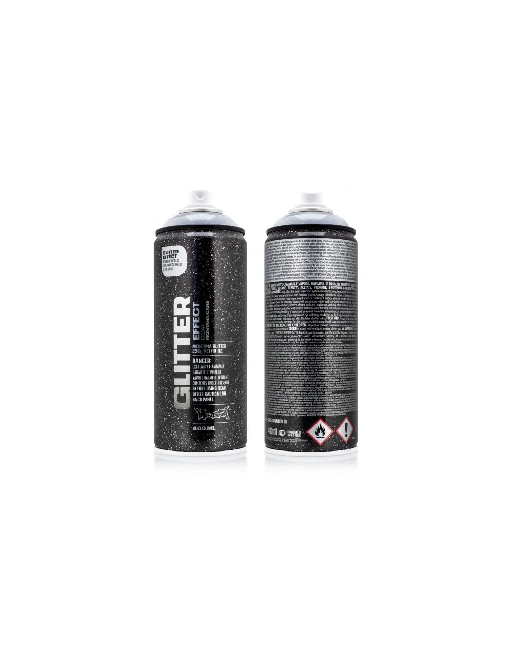 Glitter Effect Spray 400ml - Silver - Image 3