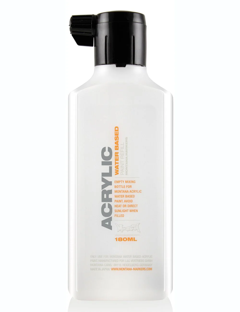 Acrylic Empty Refill Bottle - 180ml