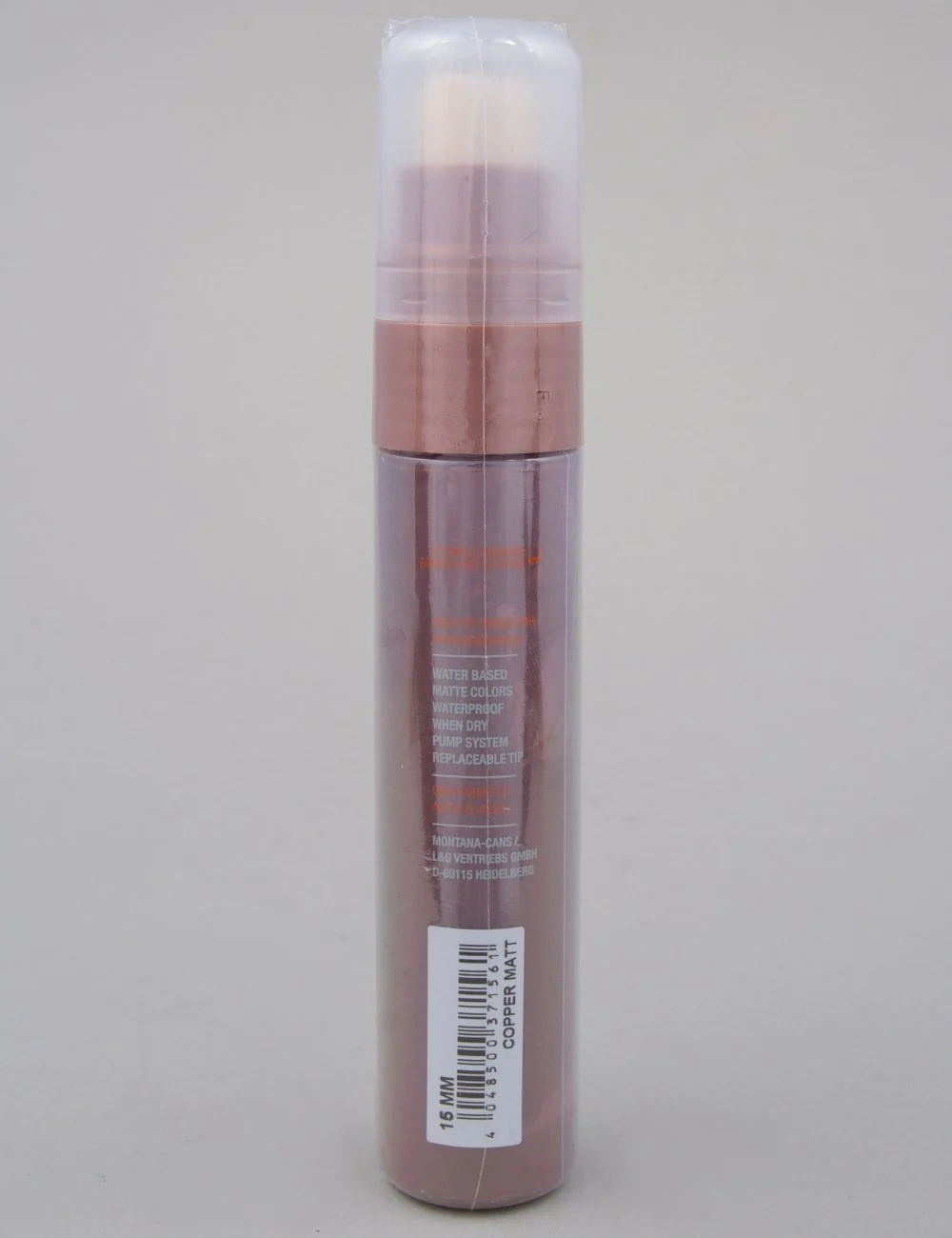 Acrylic Paint Marker 15mm - Copper Matt M2000 - Image 2