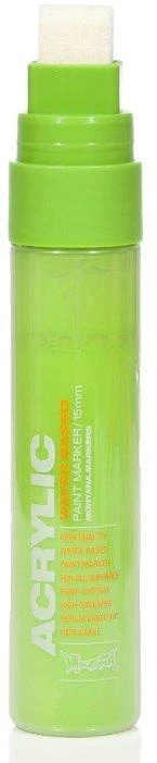 Acrylic Paint Marker 15mm - Shock Green Light S6010