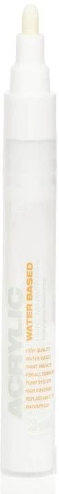 Acrylic Paint Marker 2mm - Shock White Pure S9100