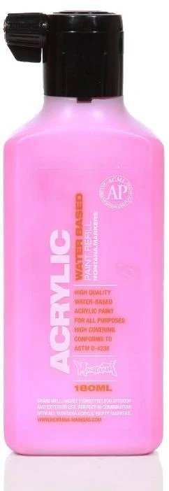 Acrylic Paint Refill 180ml - Shock Pink S4010