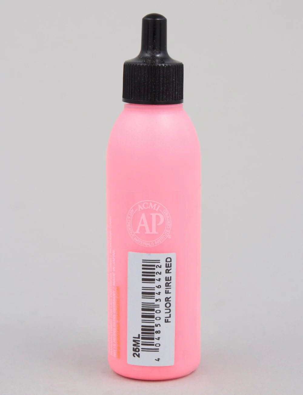 Acrylic Paint Refill 25ml - Flourescent Fire Red F3000 - Image 2