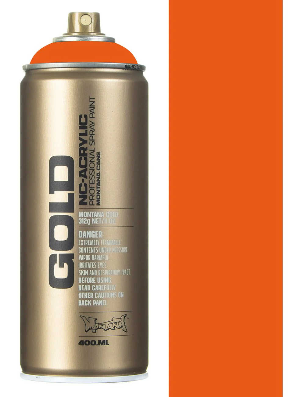 Spray Paint 400ml - Shock Orange S2010