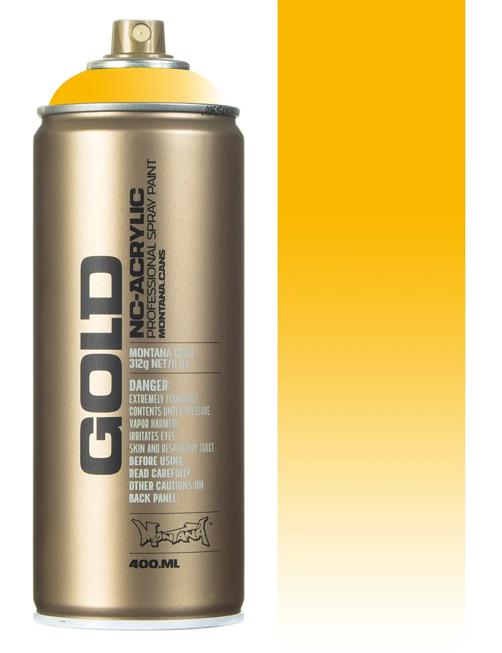 Spray Paint 400ml - Transparent Yellow Cab T1220