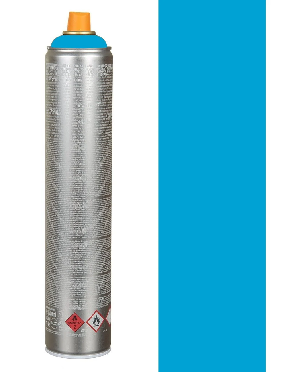 Spray Paint Ultra Wide 750ml - Light Blue - Image 2