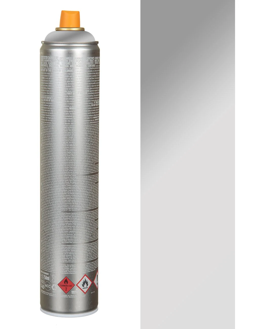 Spray Paint Ultra Wide 750ml - Silver Chrome - Image 2