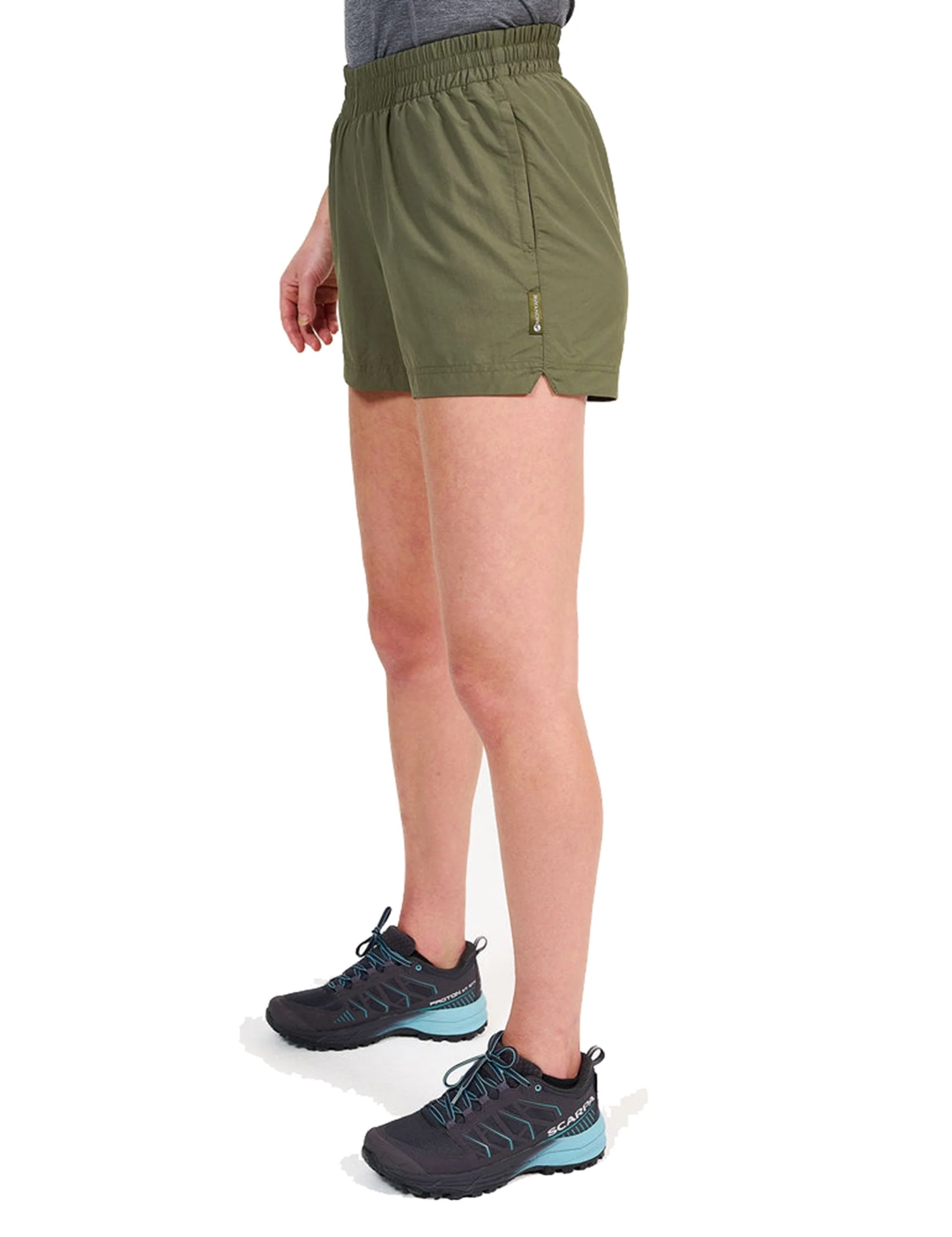 Women's Axial Lite Shorts - Kelp Green - Image 5
