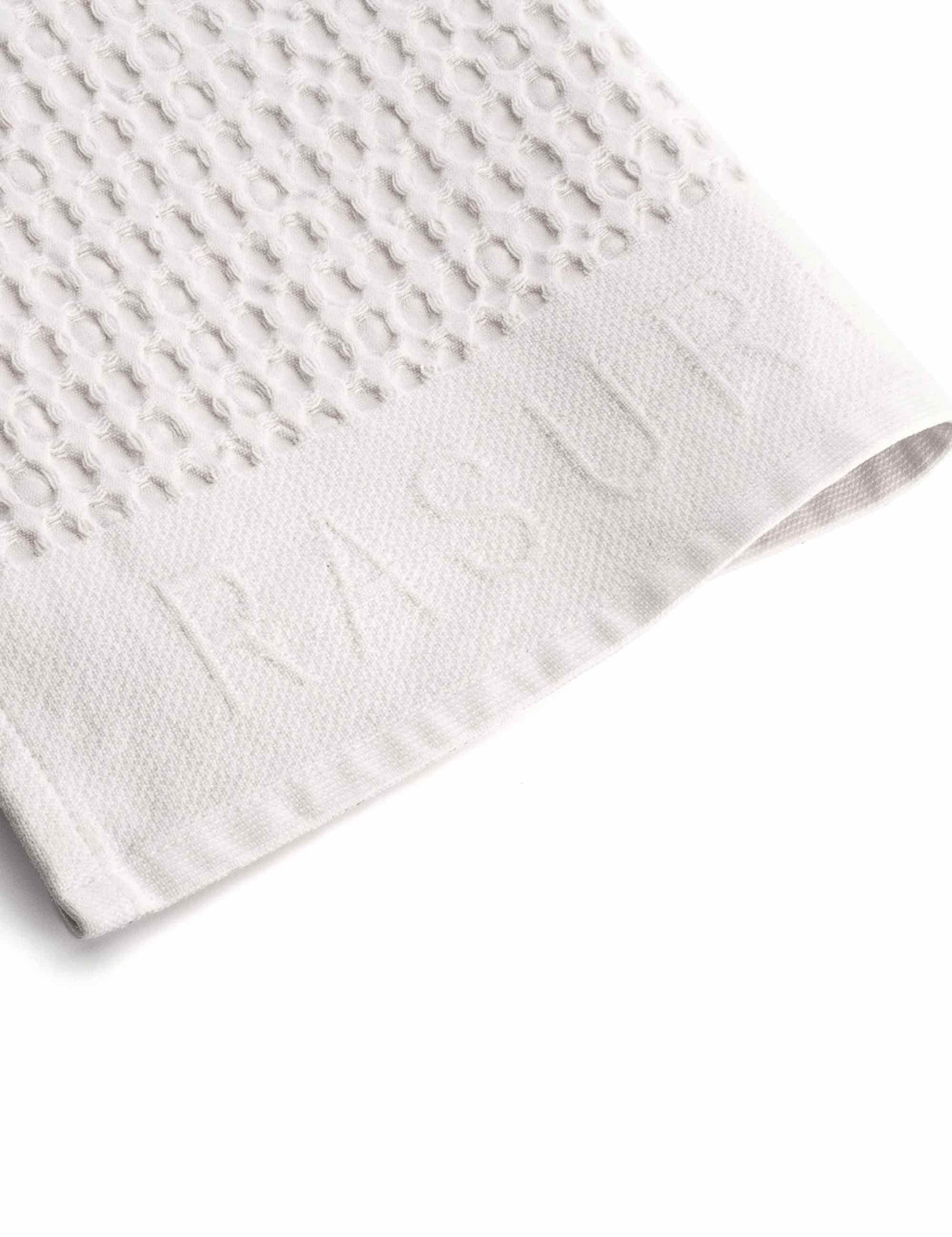 T1 Waffle Pique Shaving Towels (2 pk) - White - Image 6
