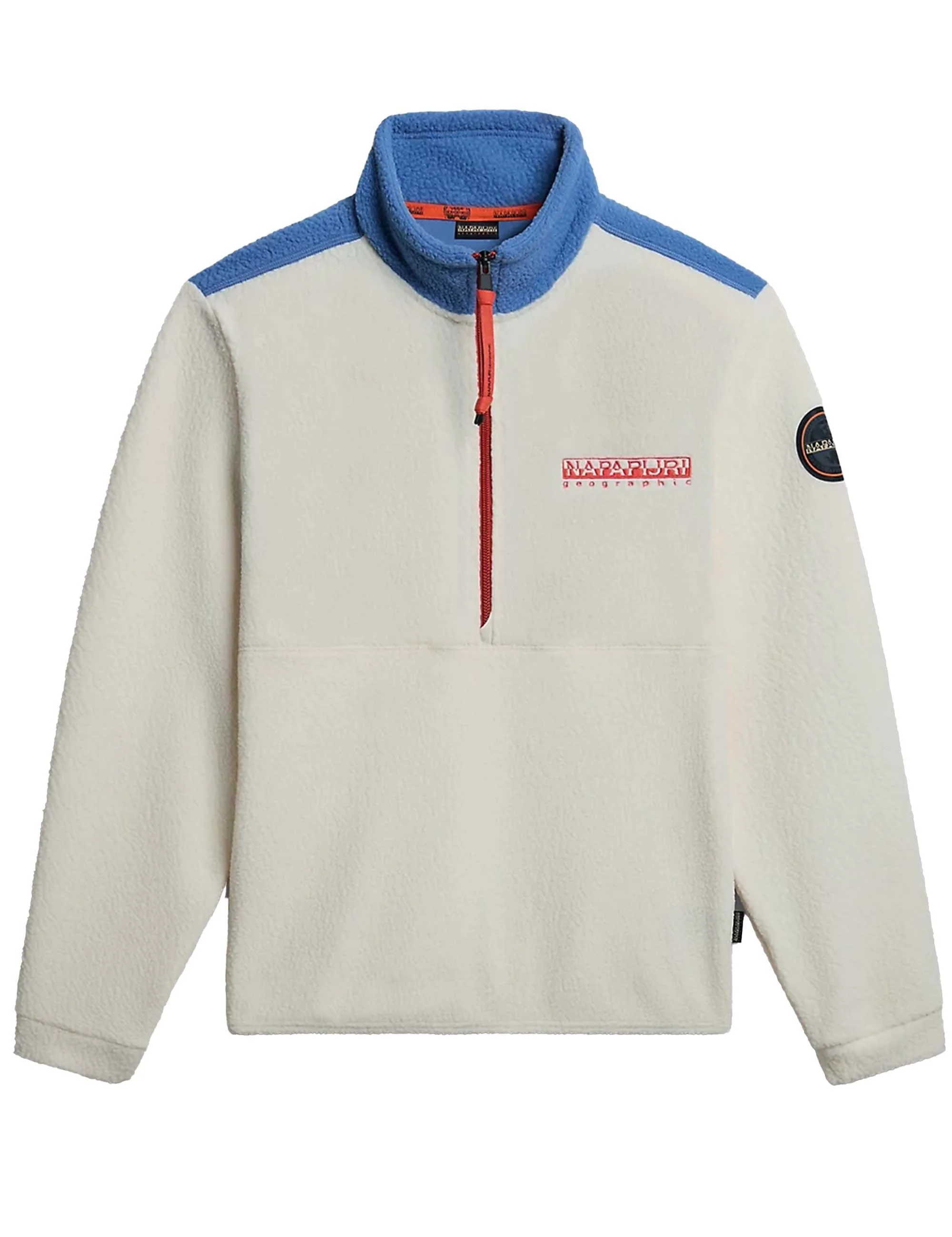 Anderby Half Zip Fleece - Whitecap Grey