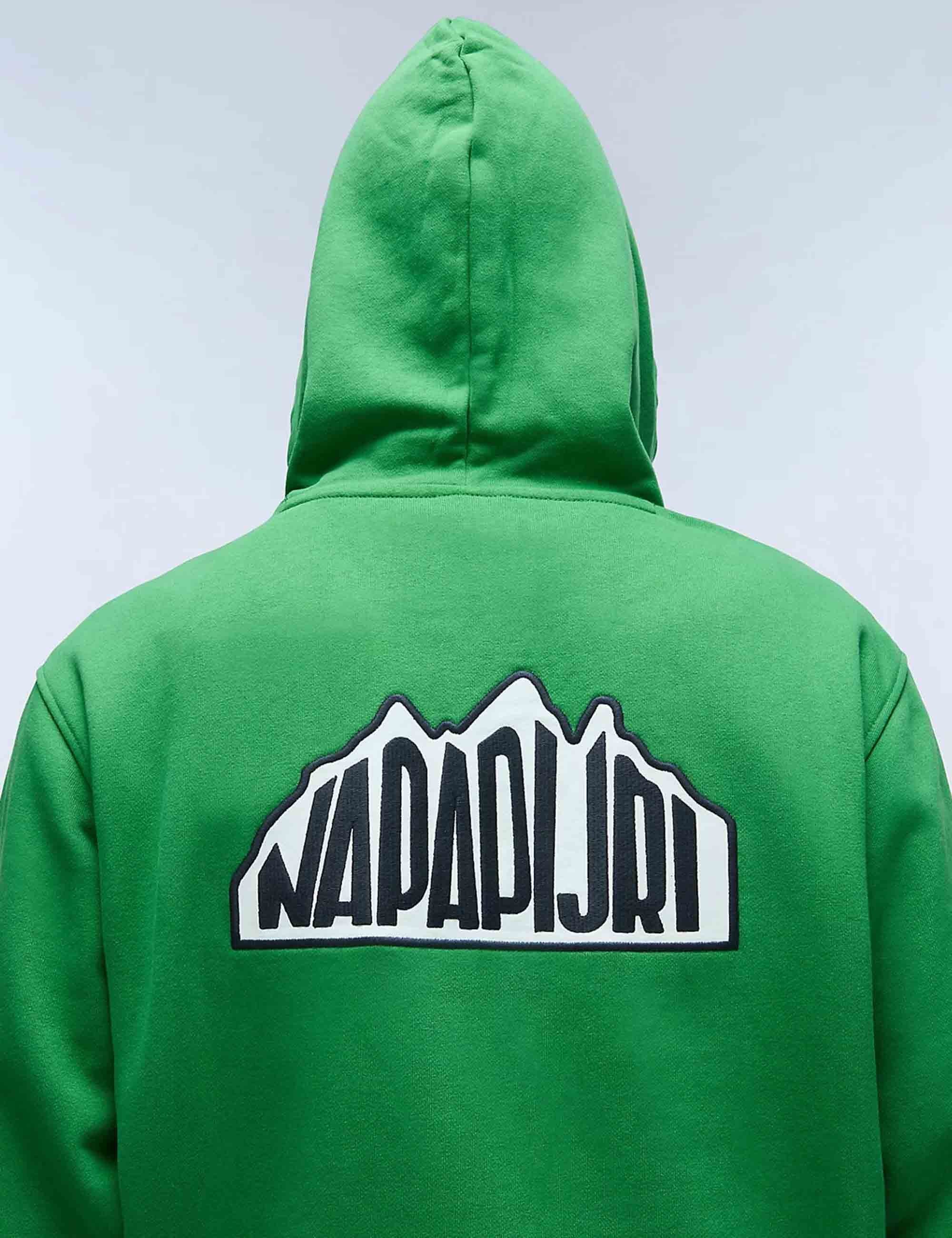 Linth Hooded Sweat - Kelly Green - Image 6