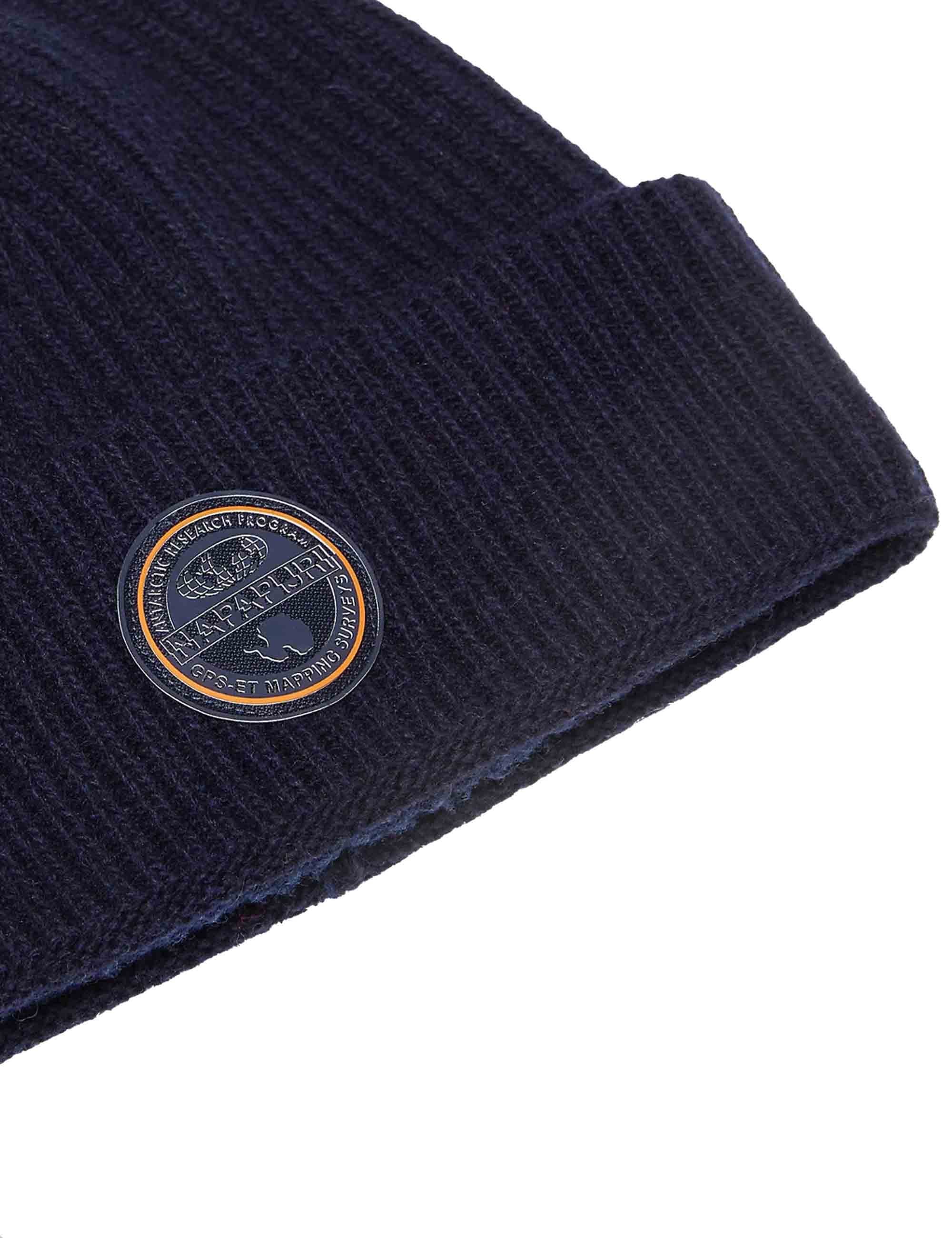 Singine Beanie Hat - Blue Marine - Image 4