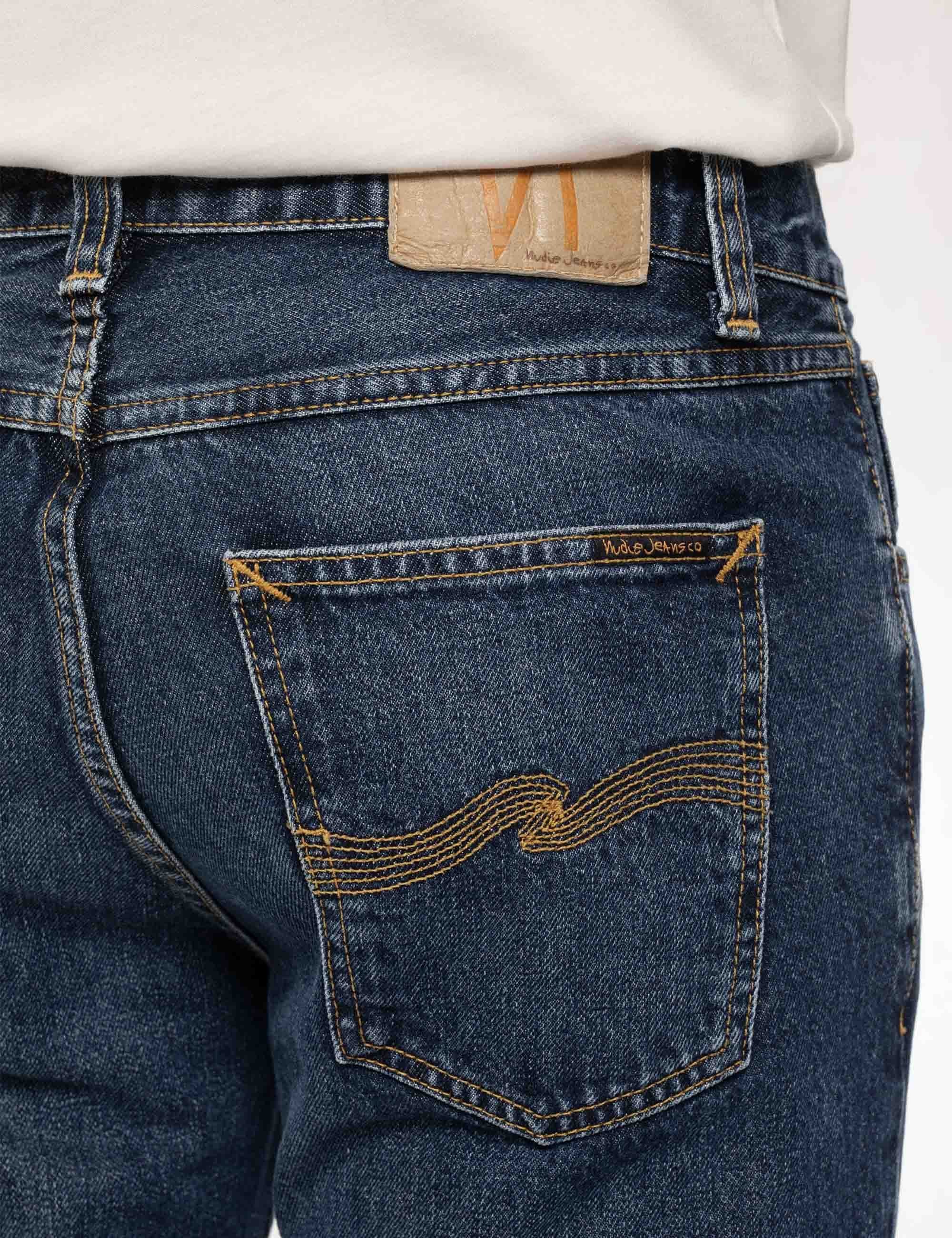 Gritty Jackson Jeans - Blue Slate Wash - Image 4