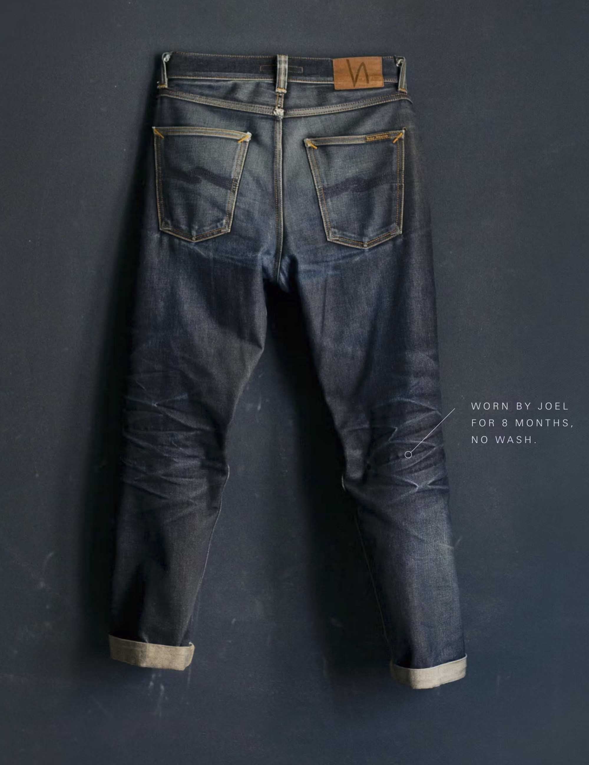 Gritty Jackson Selvedge Jeans - Dry Maze Selvedge - Image 5