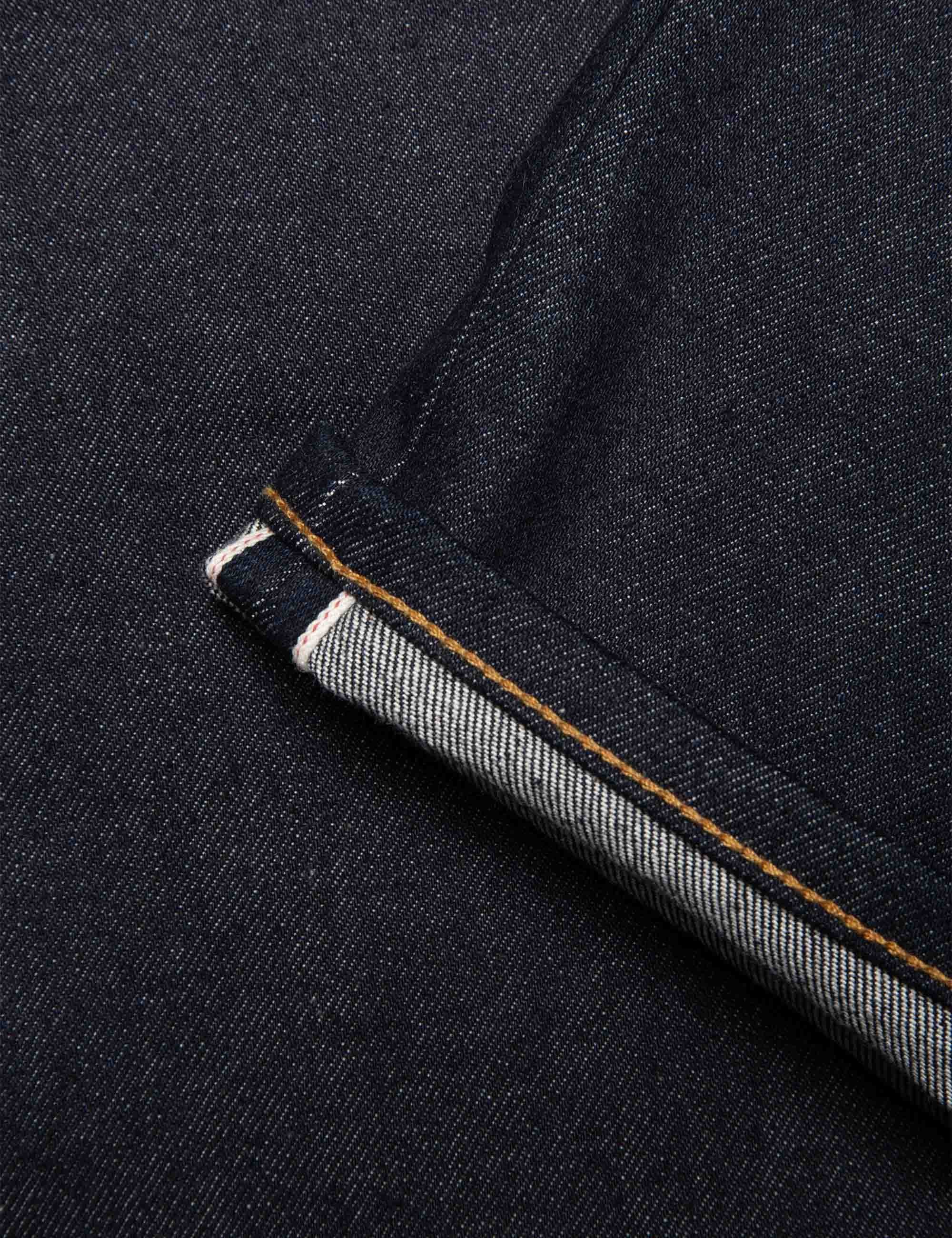 Gritty Jackson Selvedge Jeans - Dry Maze Selvedge - Image 8
