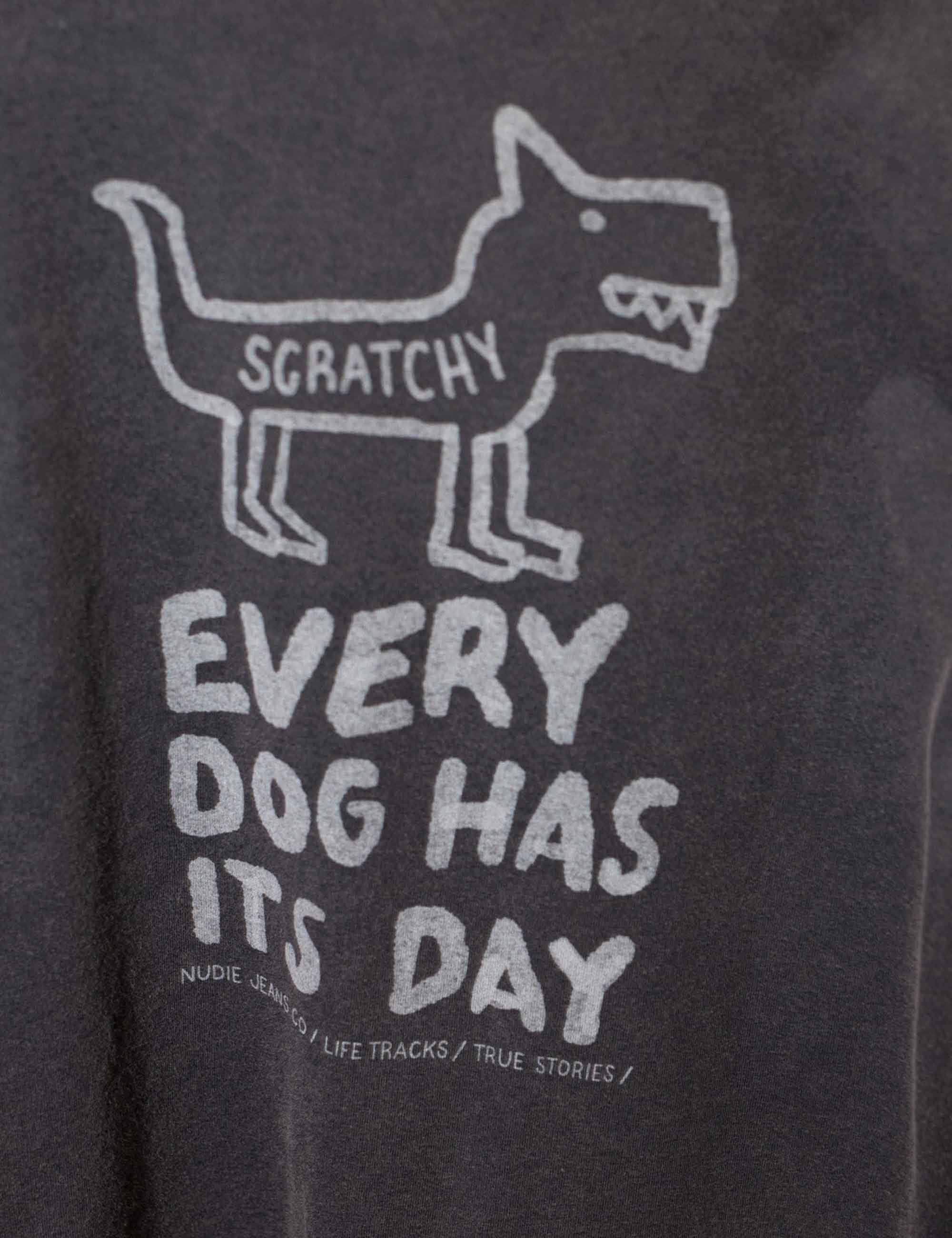 Koffe Scratched Tracks T-Shirt - Anthracite - Image 6