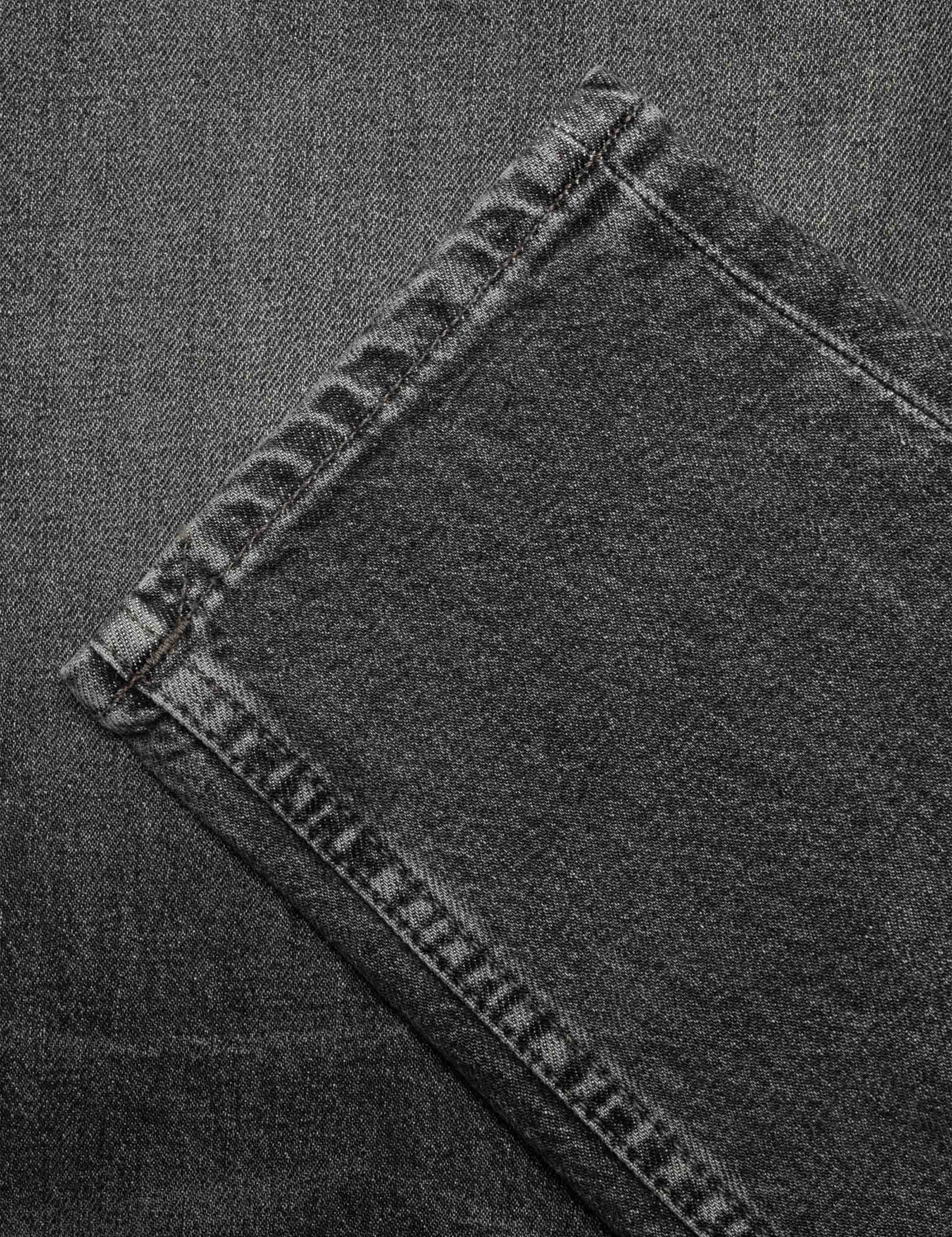 Lean Dean Jeans - Grey Hurricane Wash - Image 3