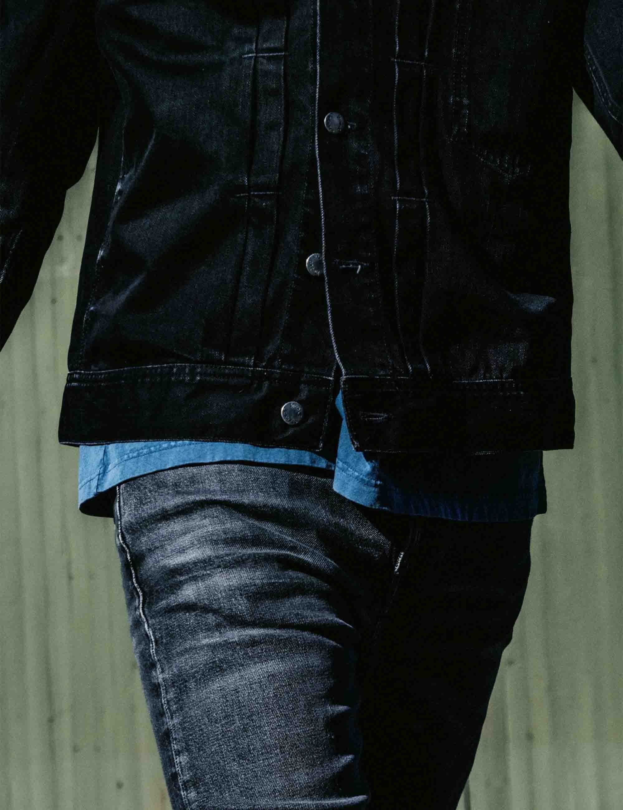 Lean Dean Jeans - Grey Hurricane Wash - Image 7