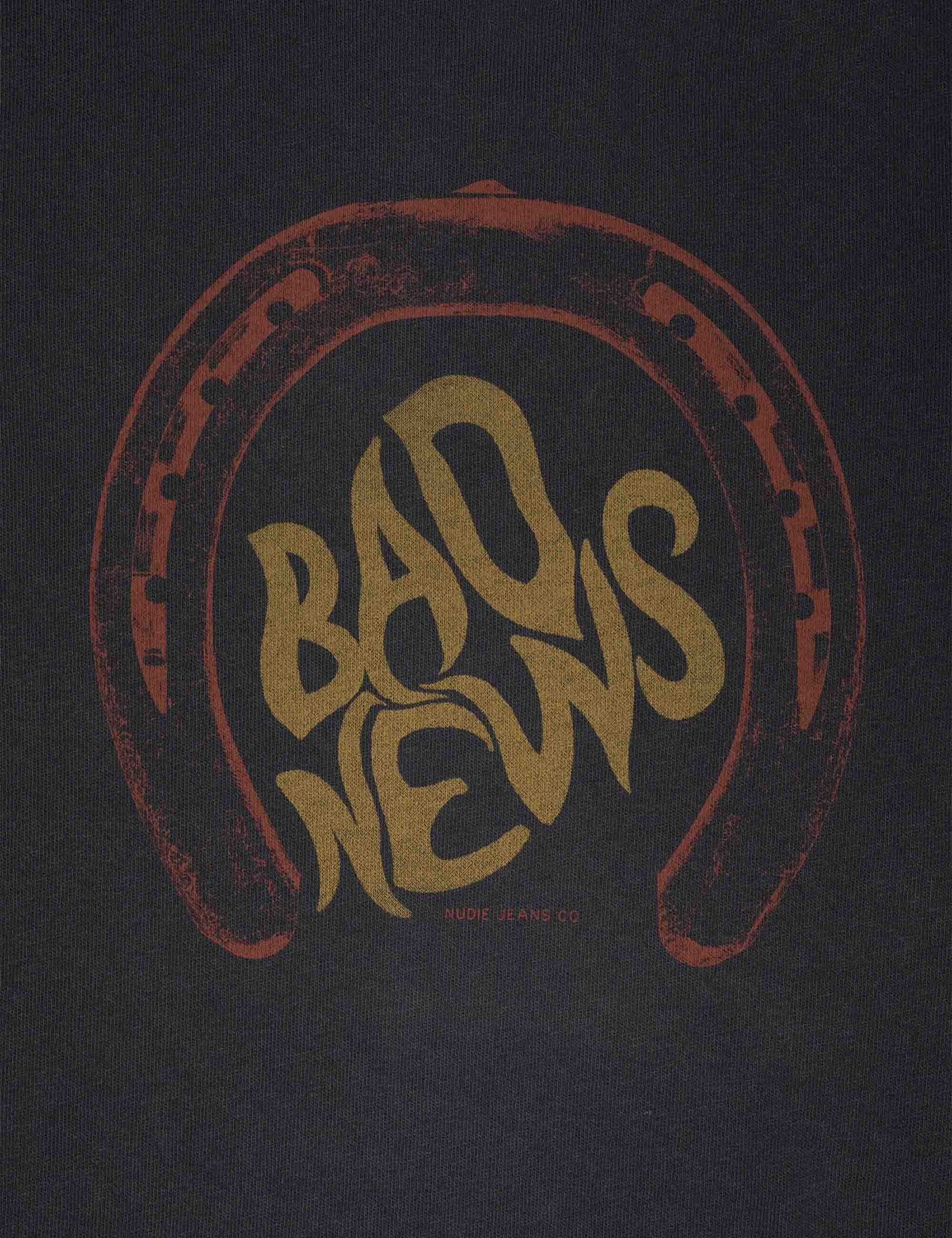 Ricky Bad News T-Shirt - Anthracite - Image 3